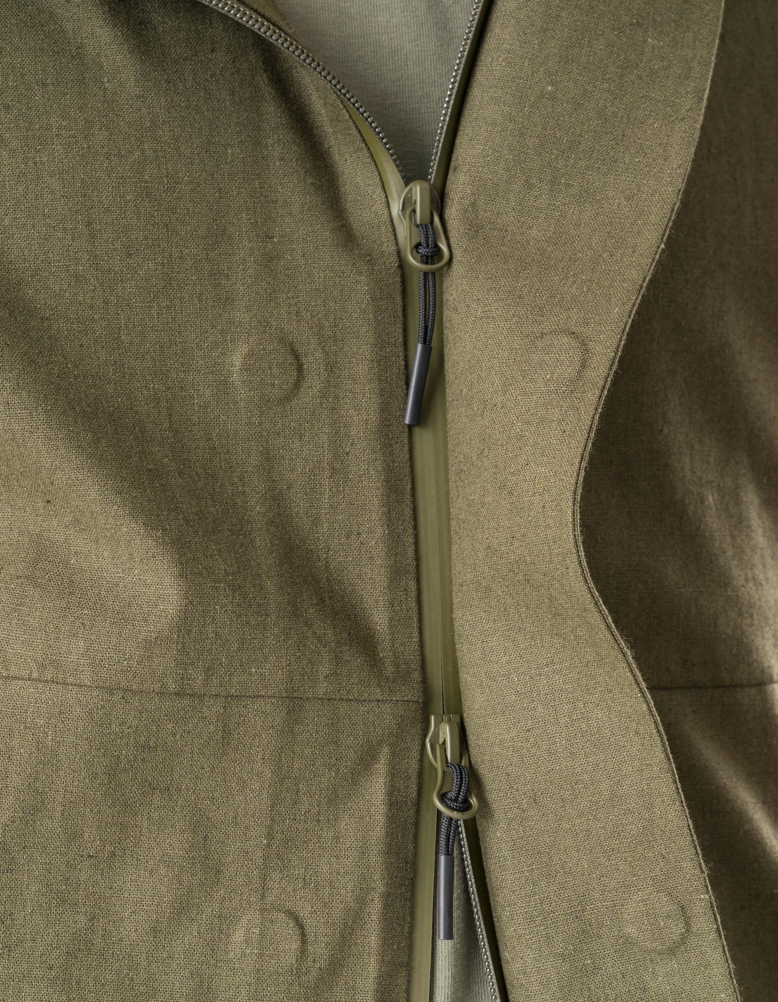 1586 Seam Sealed Hanbok Jacket Olive OG-107F