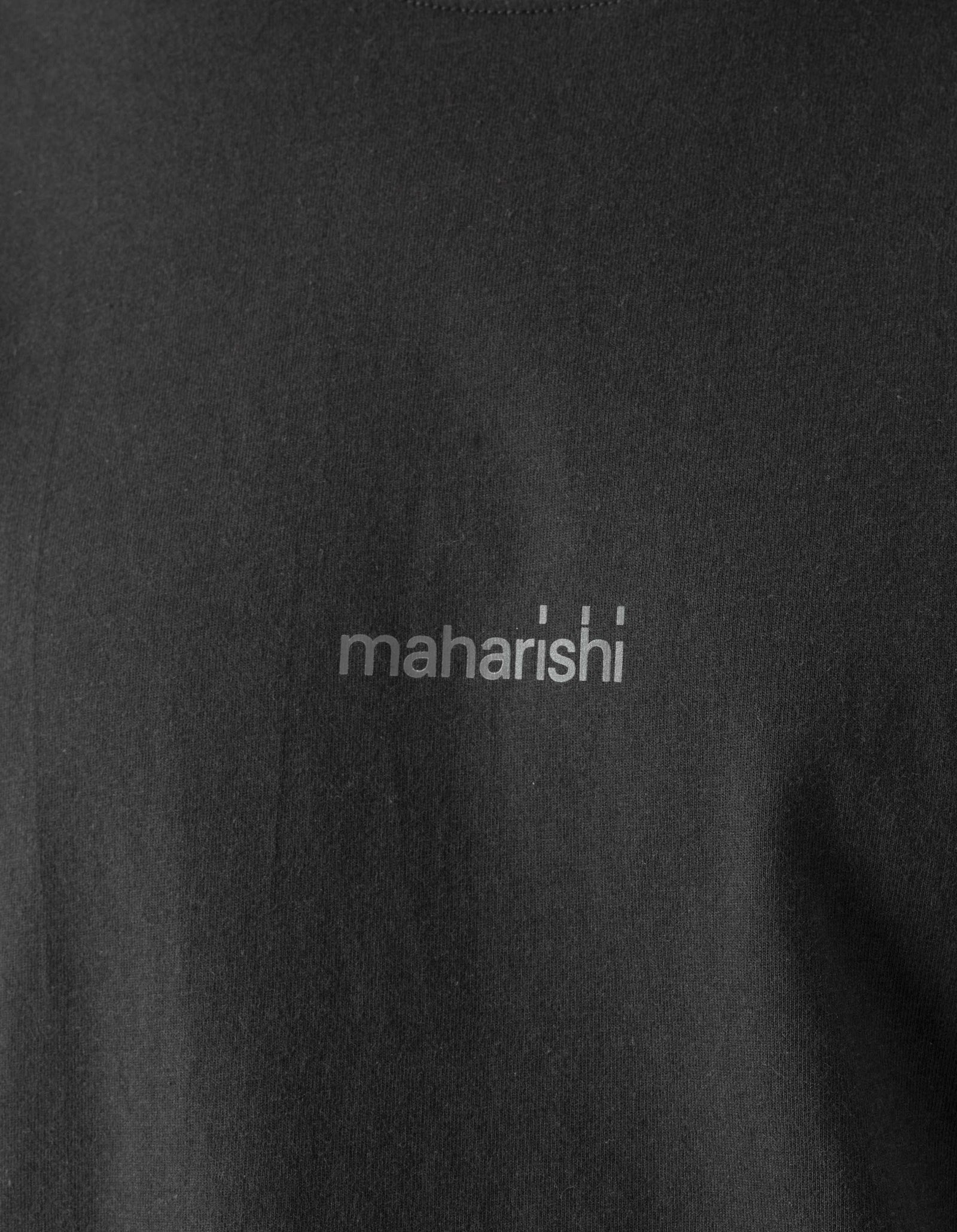 6244 Maharishi Reflective S/S T-Shirt Black