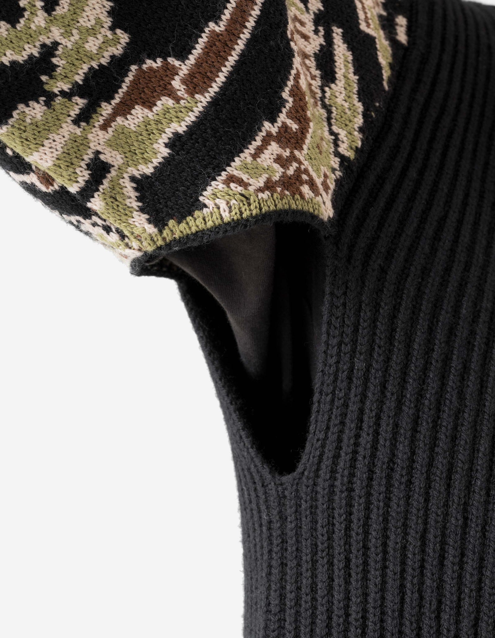 2206 Maharishi Camo Knit Sweater Mint Gold