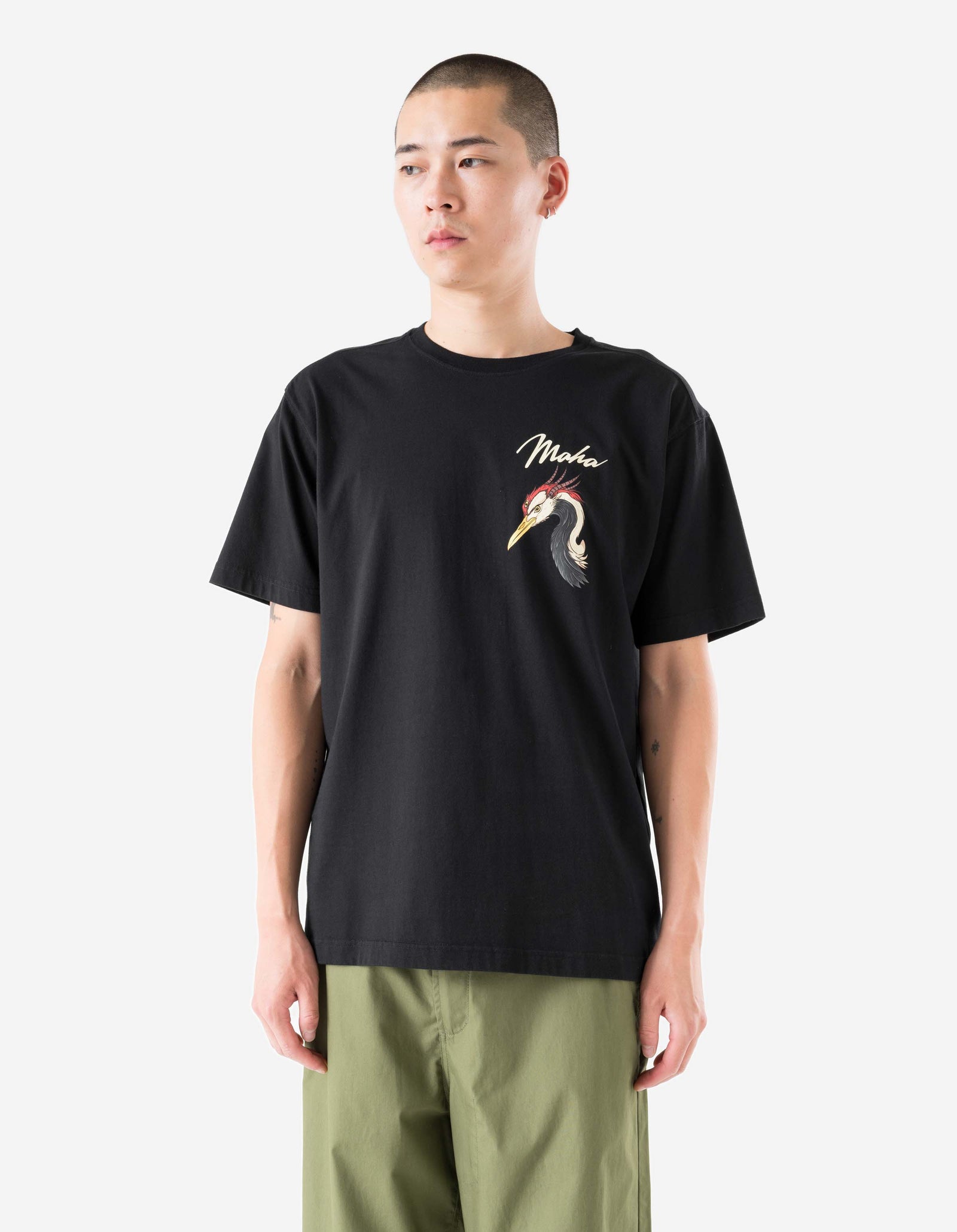 1580 Year of the Crane S/S T-Shirt Black