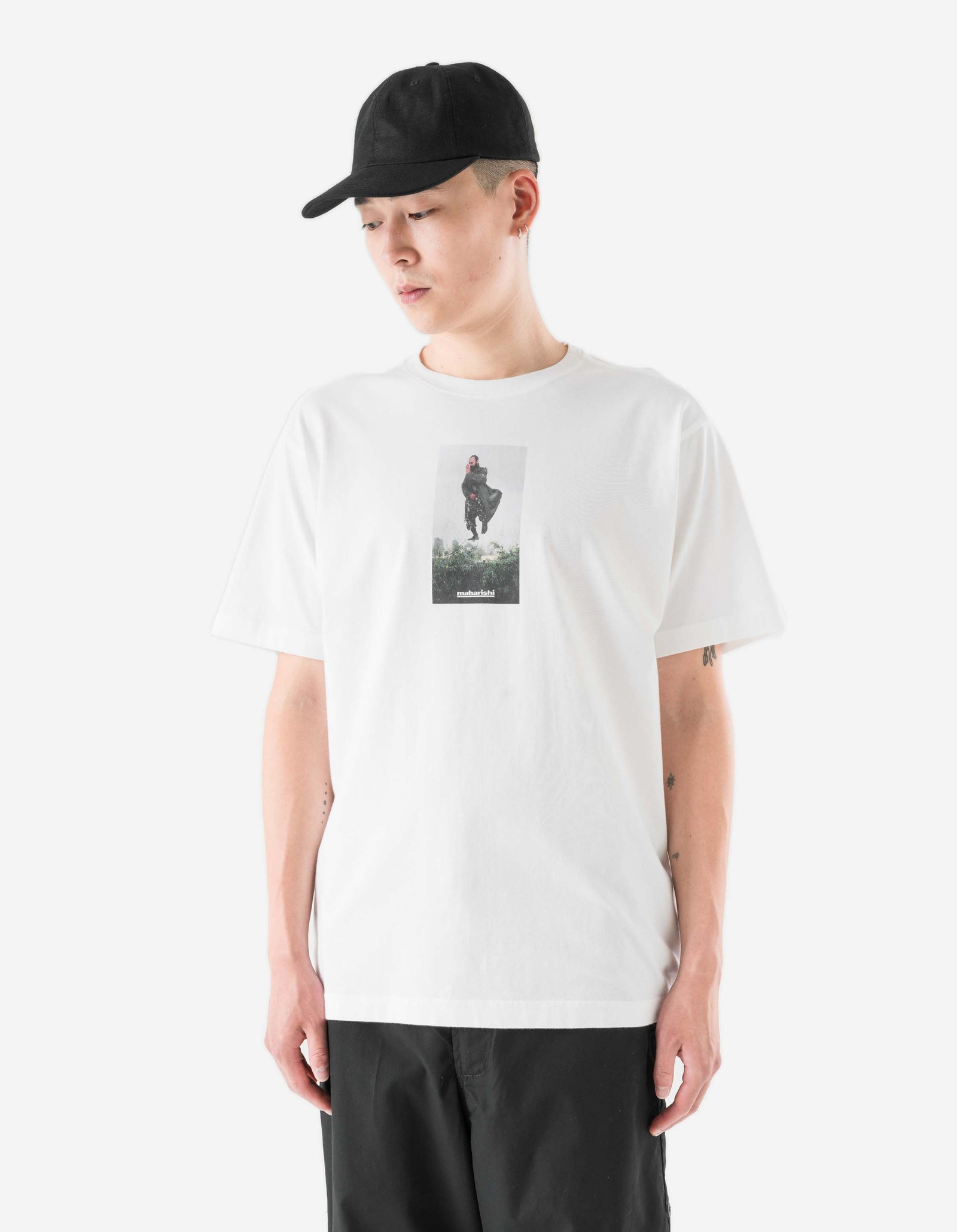 1583 Mark Lebon Blechman S/S T-Shirt White