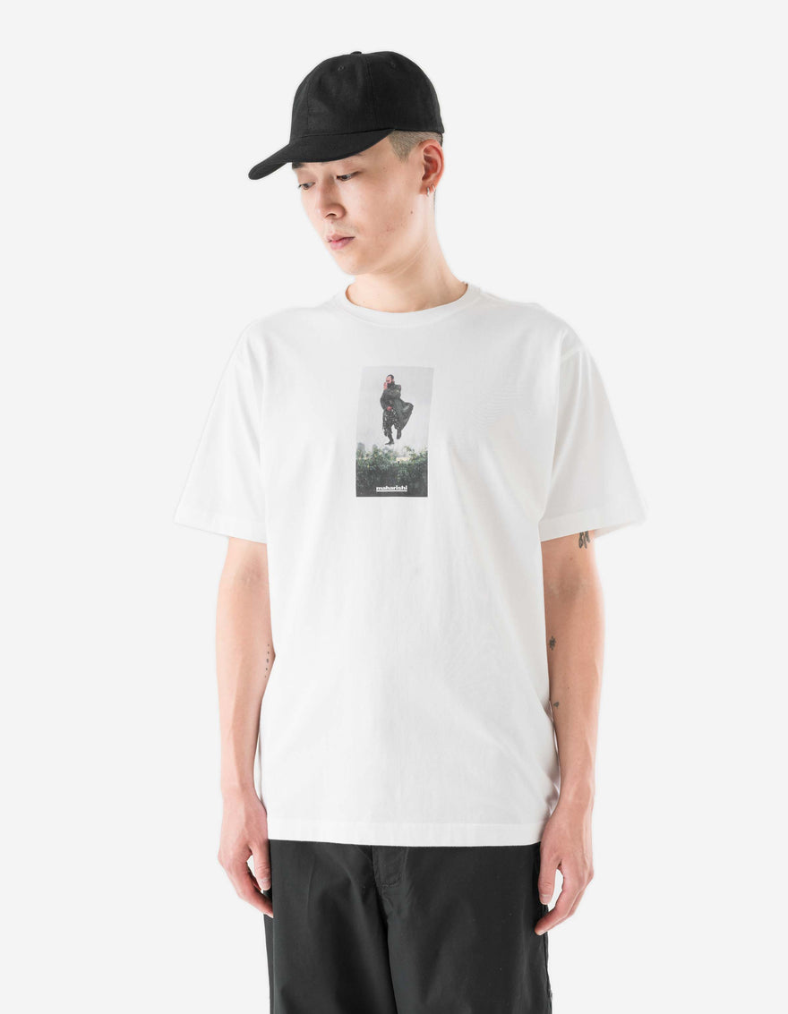1583 Mark Lebon Blechman S/S T-Shirt White