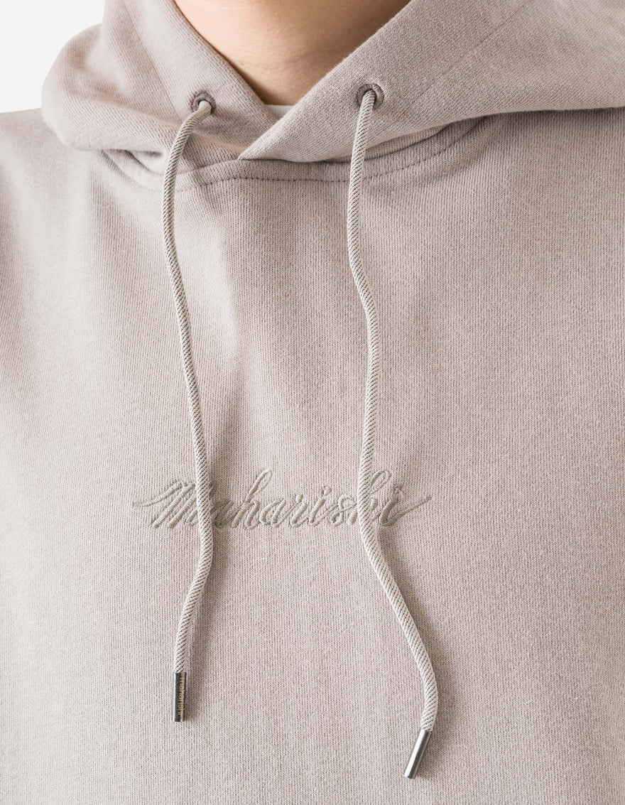 4622 Maharishi Organic Hooded Sweat Taupe
