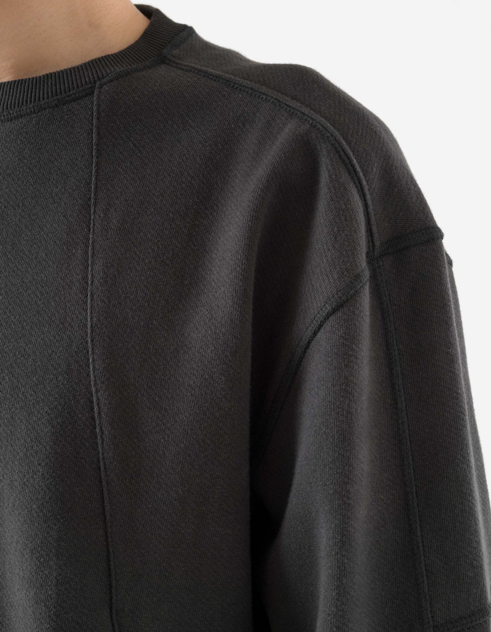 6211 Cordura® Tech Organic Crew Sweat Black