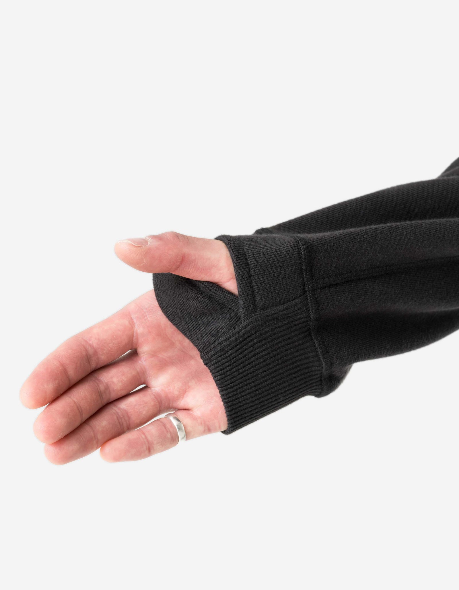 6211 Cordura® Tech Organic Crew Sweat Black