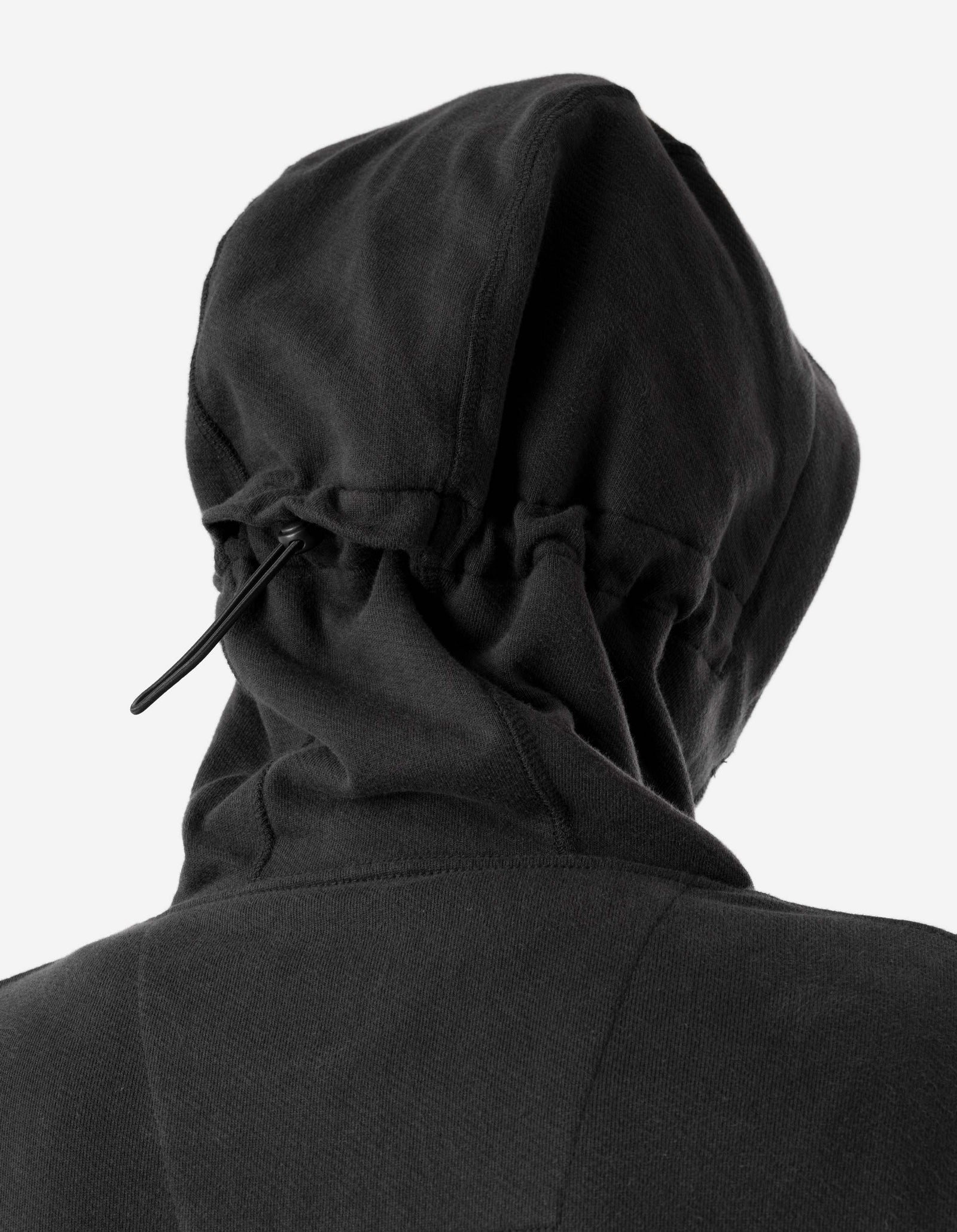 6208 Maha Reflective Hooded Sweat Black