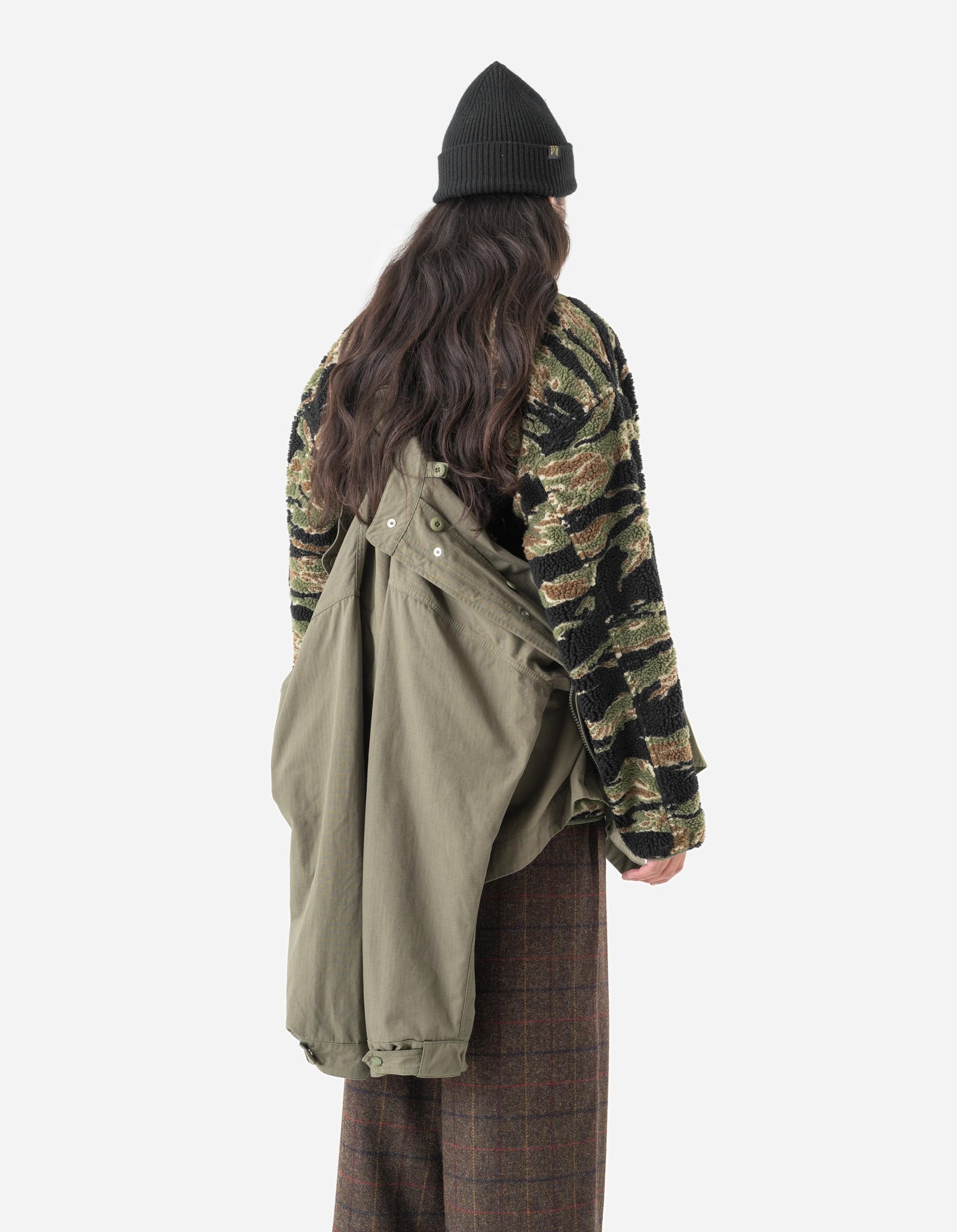 7107 ECWS Cordura® Fishtail Parka + Liner Olive