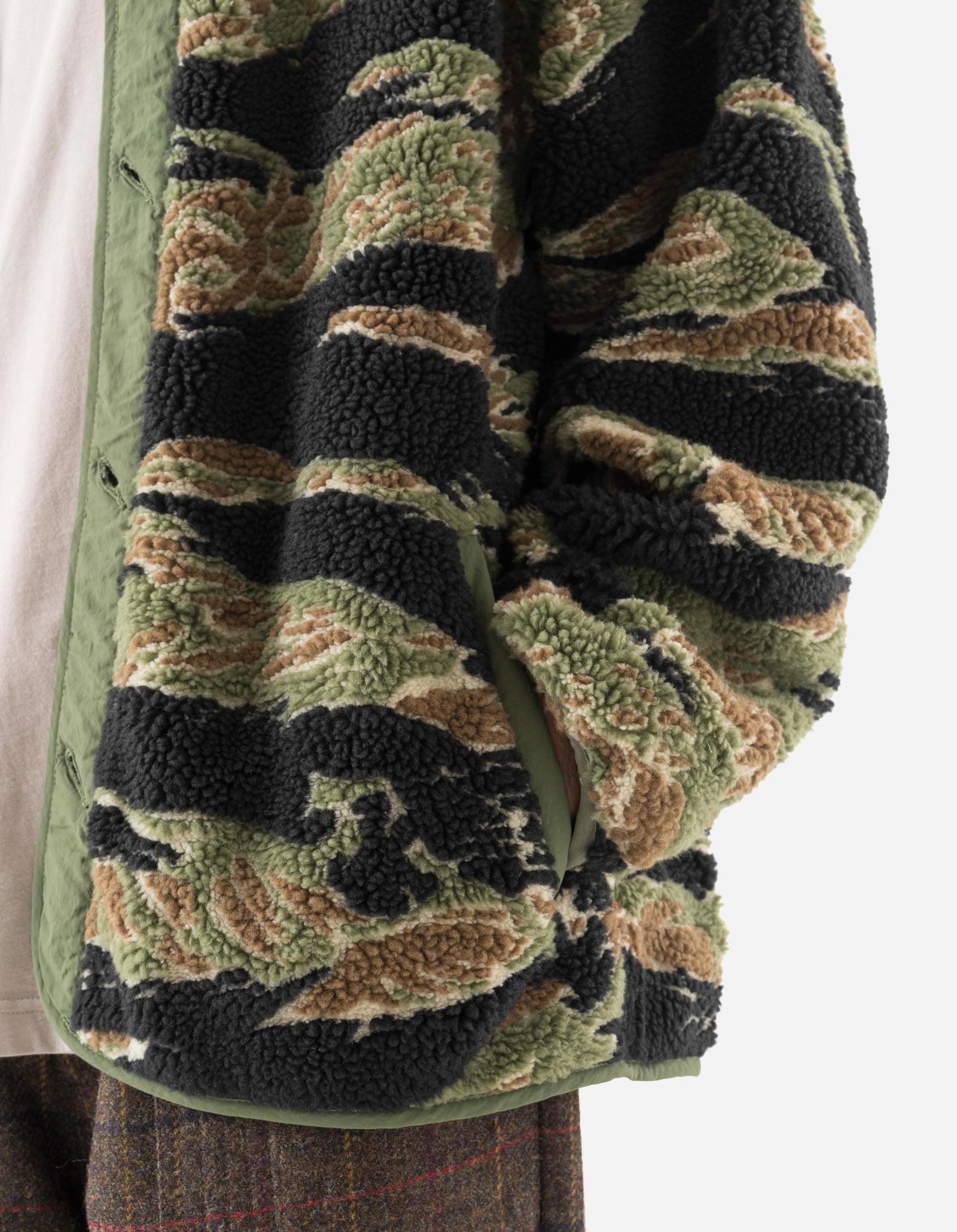 7107 ECWS Cordura® Fishtail Parka + Liner Olive