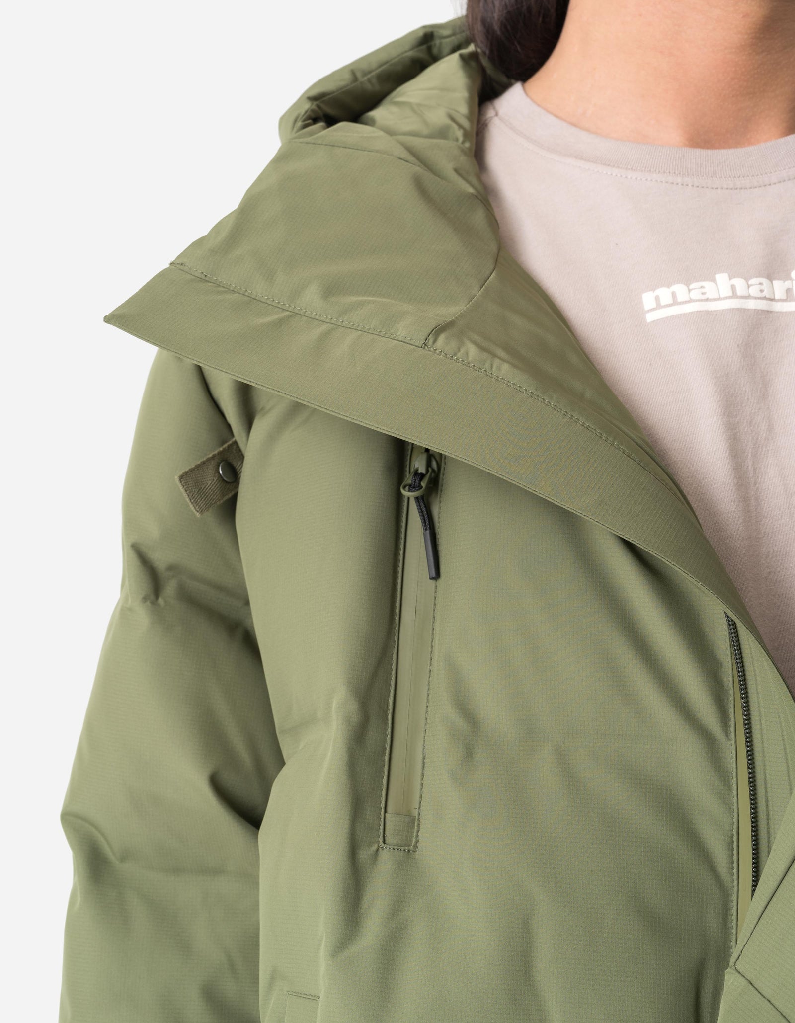 2218 Primaloft® Padded Tech Monk Jacket Olive OG-107F