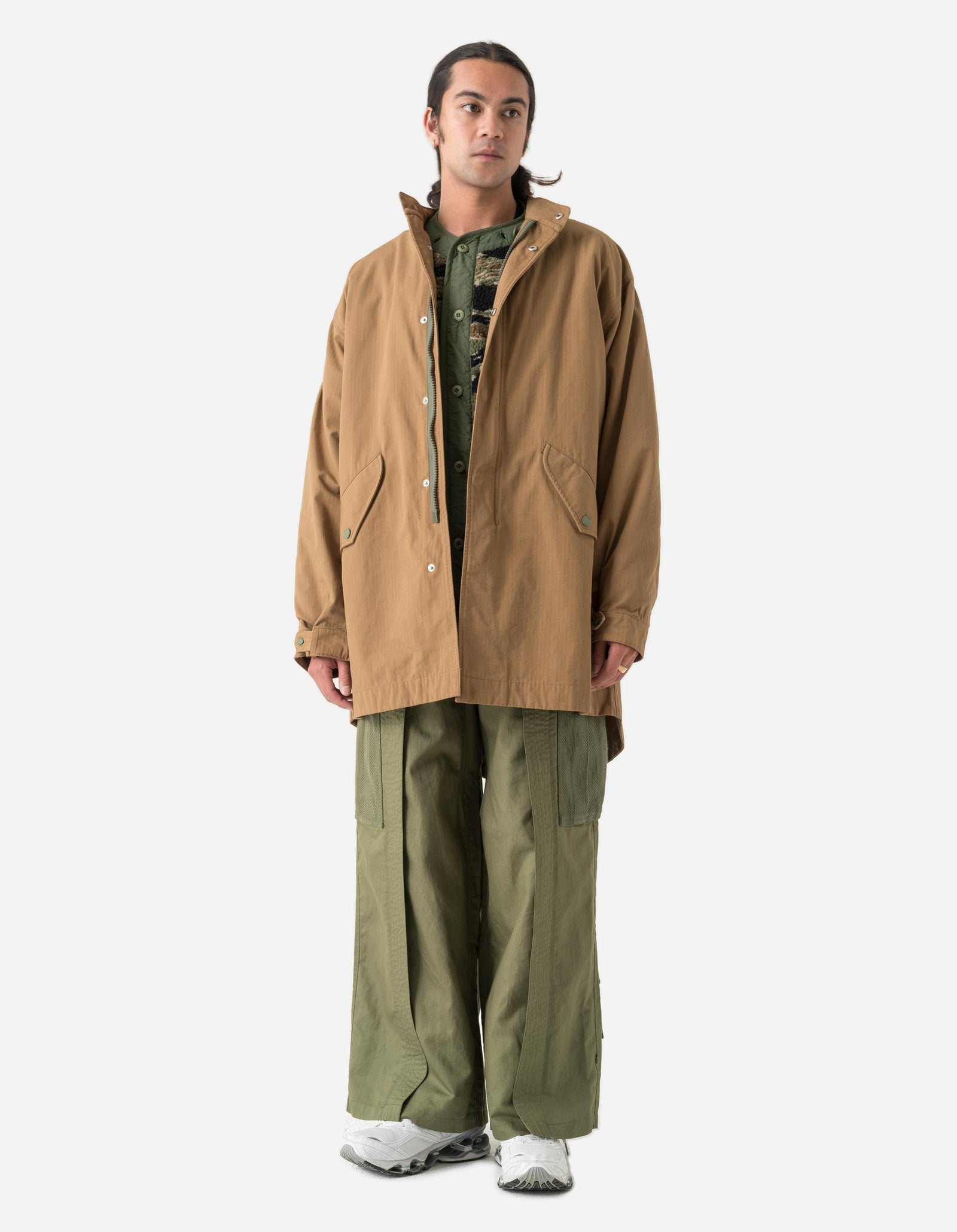 7107 ECWS Cordura® Fishtail Parka + Liner Coyote