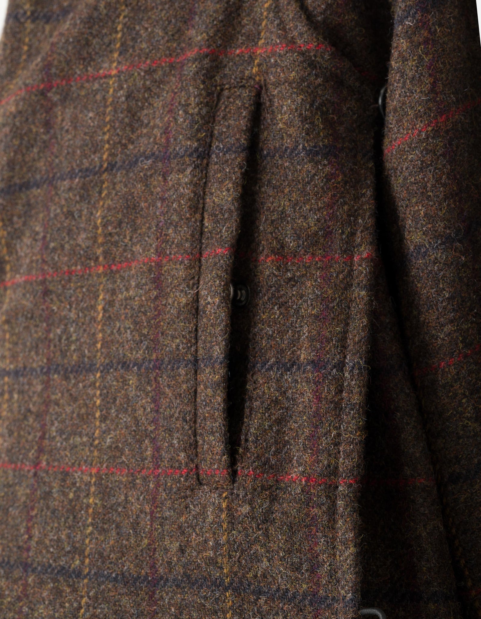 7116 Wool MA Kimono Brown