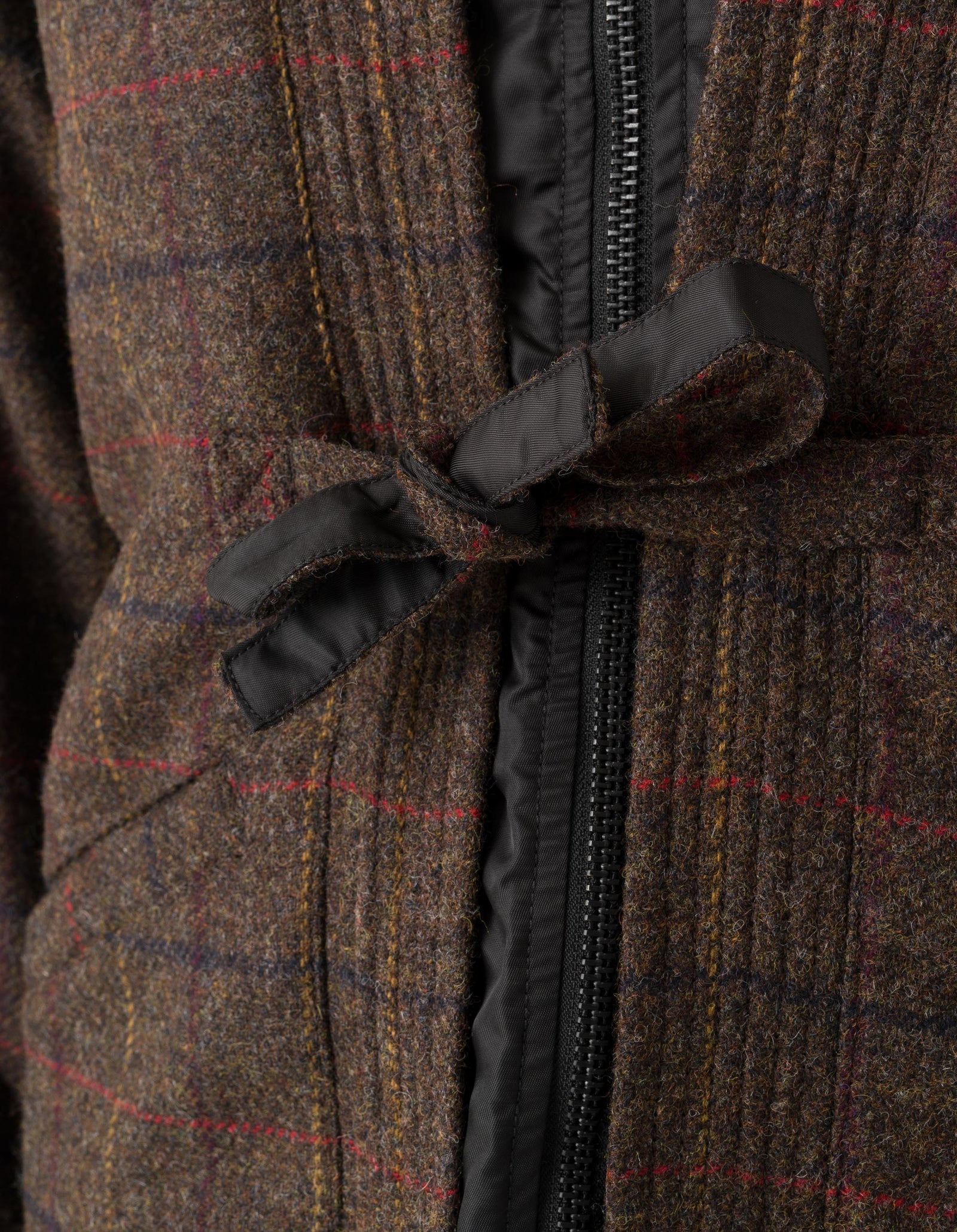 7116 Wool MA Kimono Brown