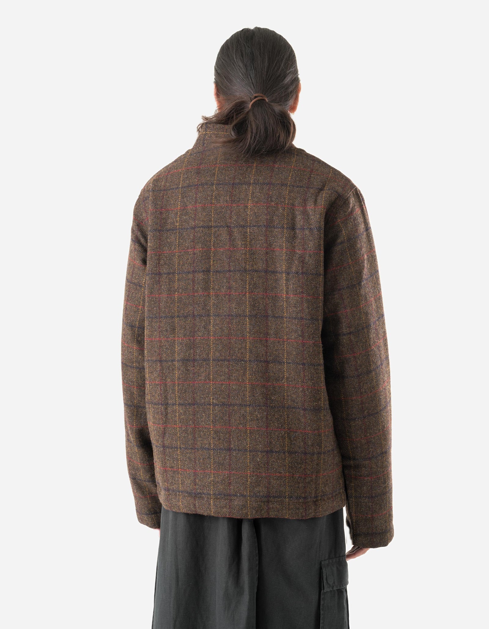 7116 Wool MA Kimono Brown