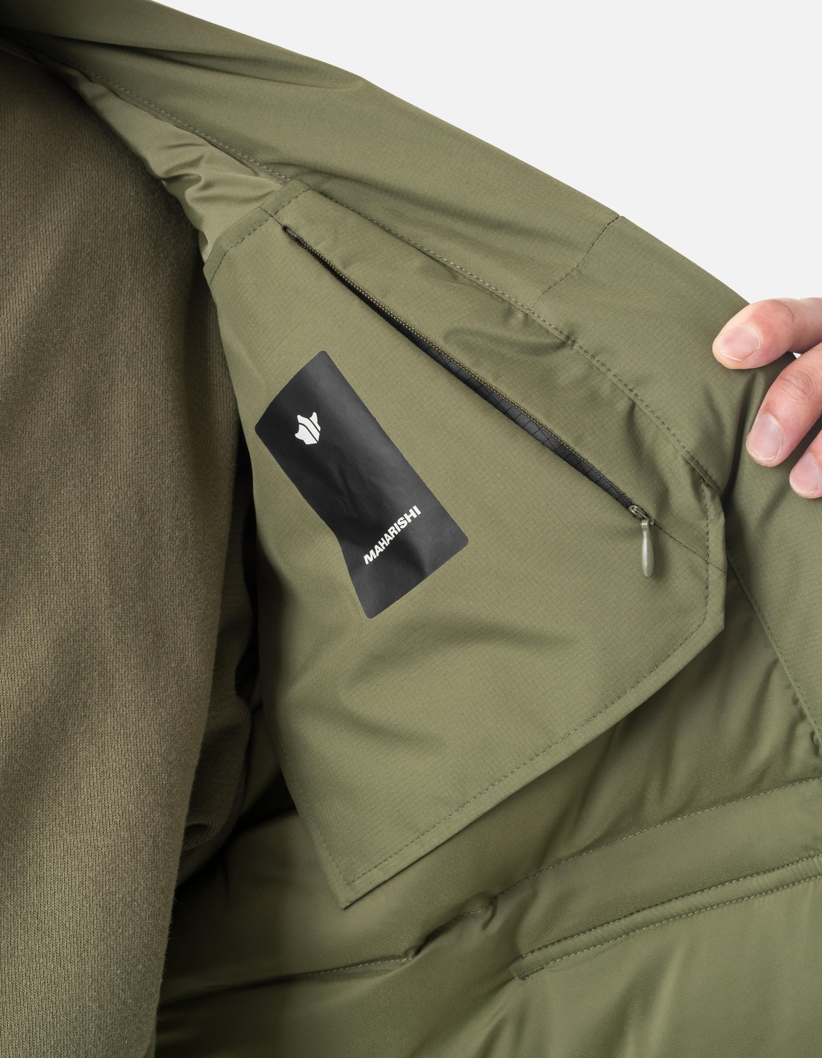 2219 Primaloft® Padded Hanten Jacket Olive OG-107F