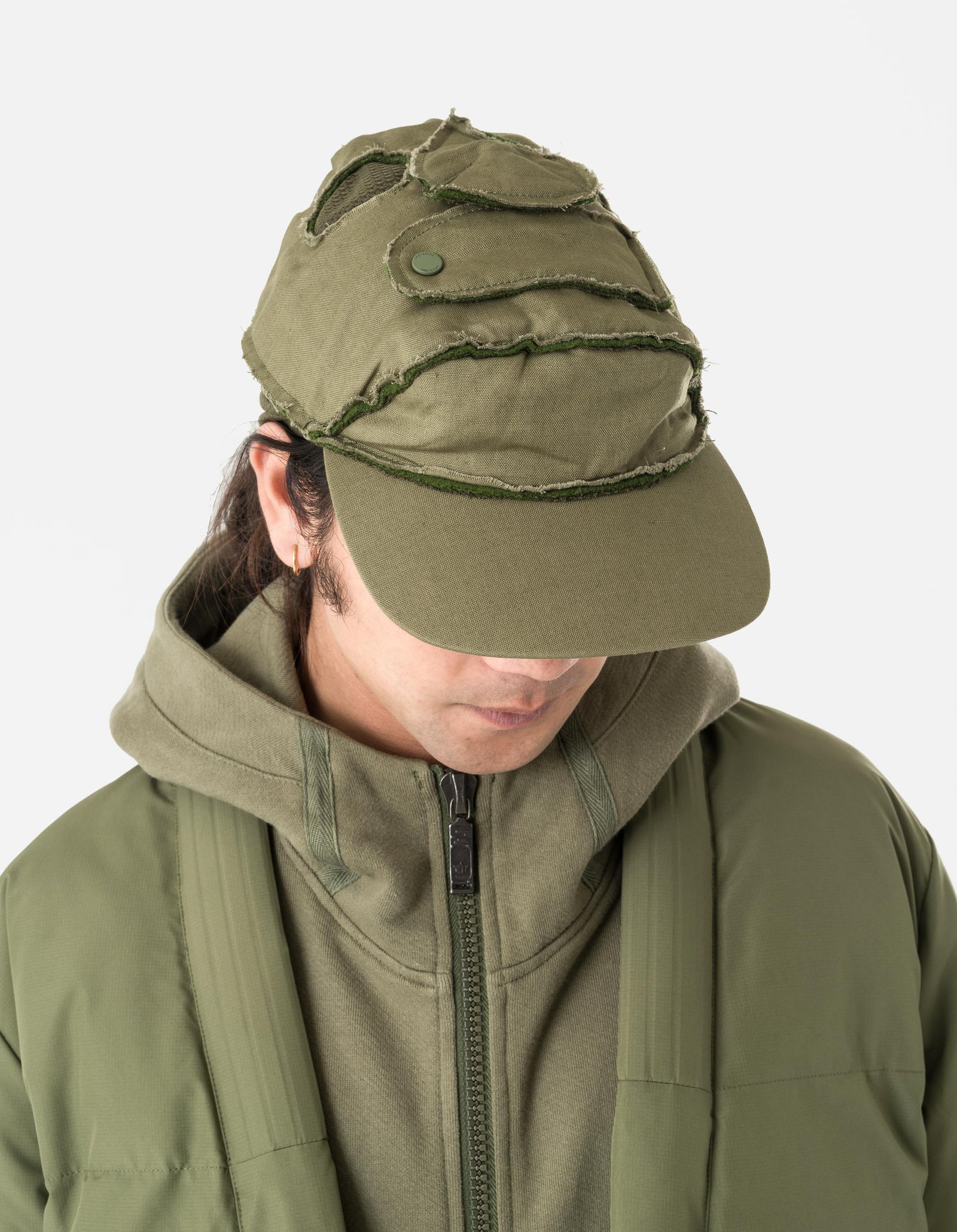 6215 ECWS Cap / Mask Olive OG-107F