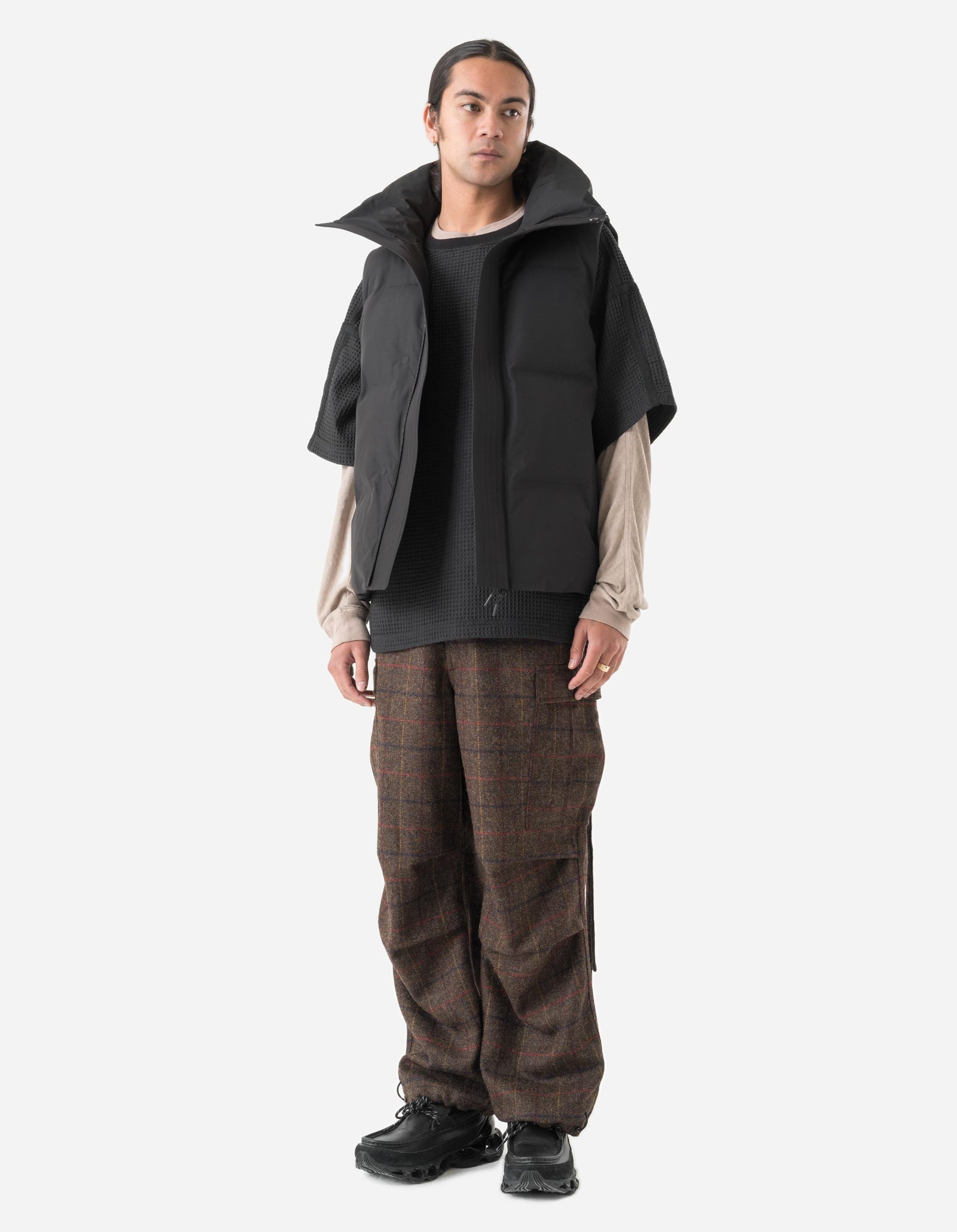 2205 Primaloft® Padded Hanbok Vest Black