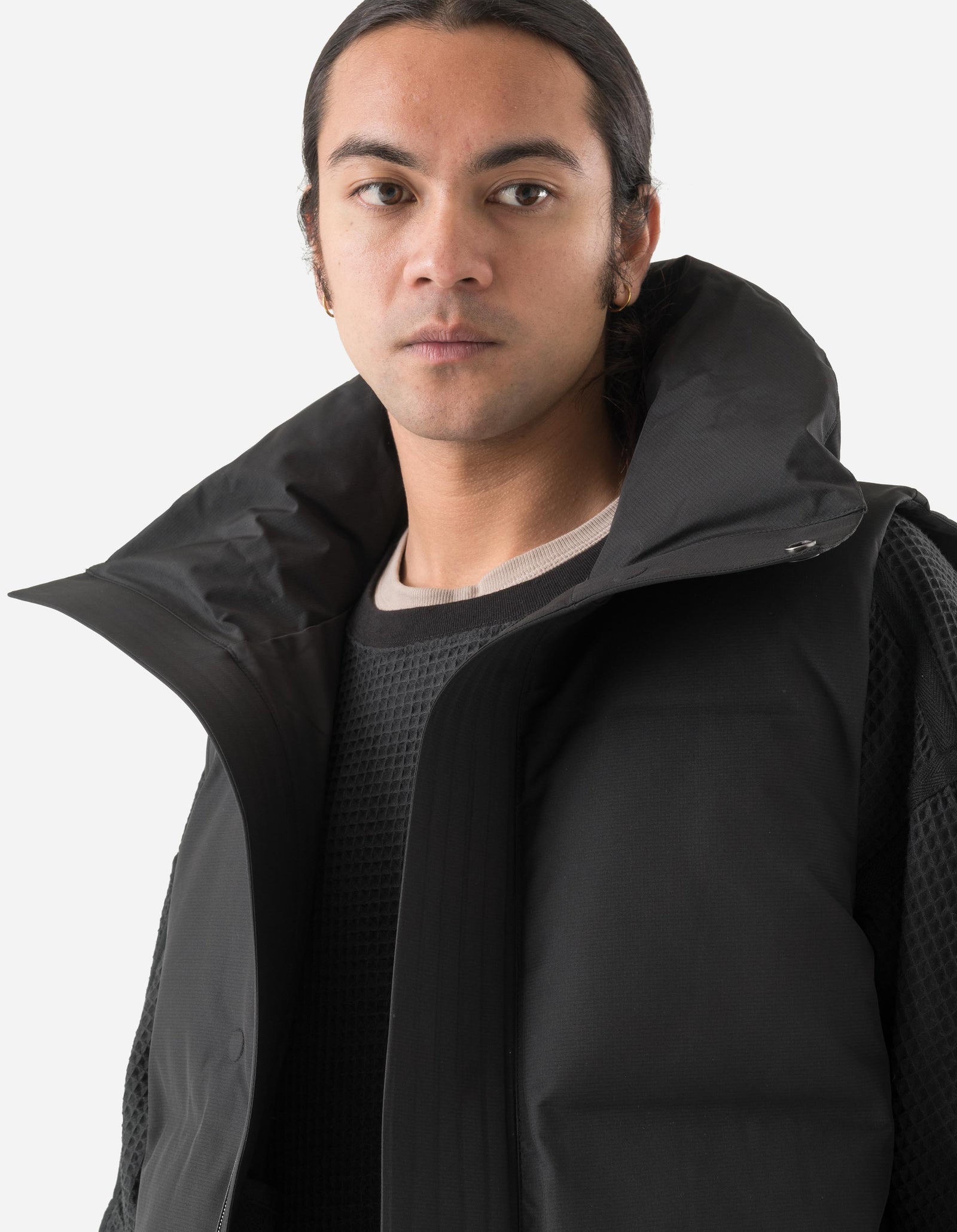 2205 Primaloft® Padded Hanbok Vest Black