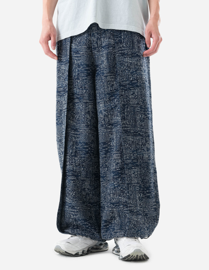 6201 Sashiko Hanbok Hakama Pants Indigo