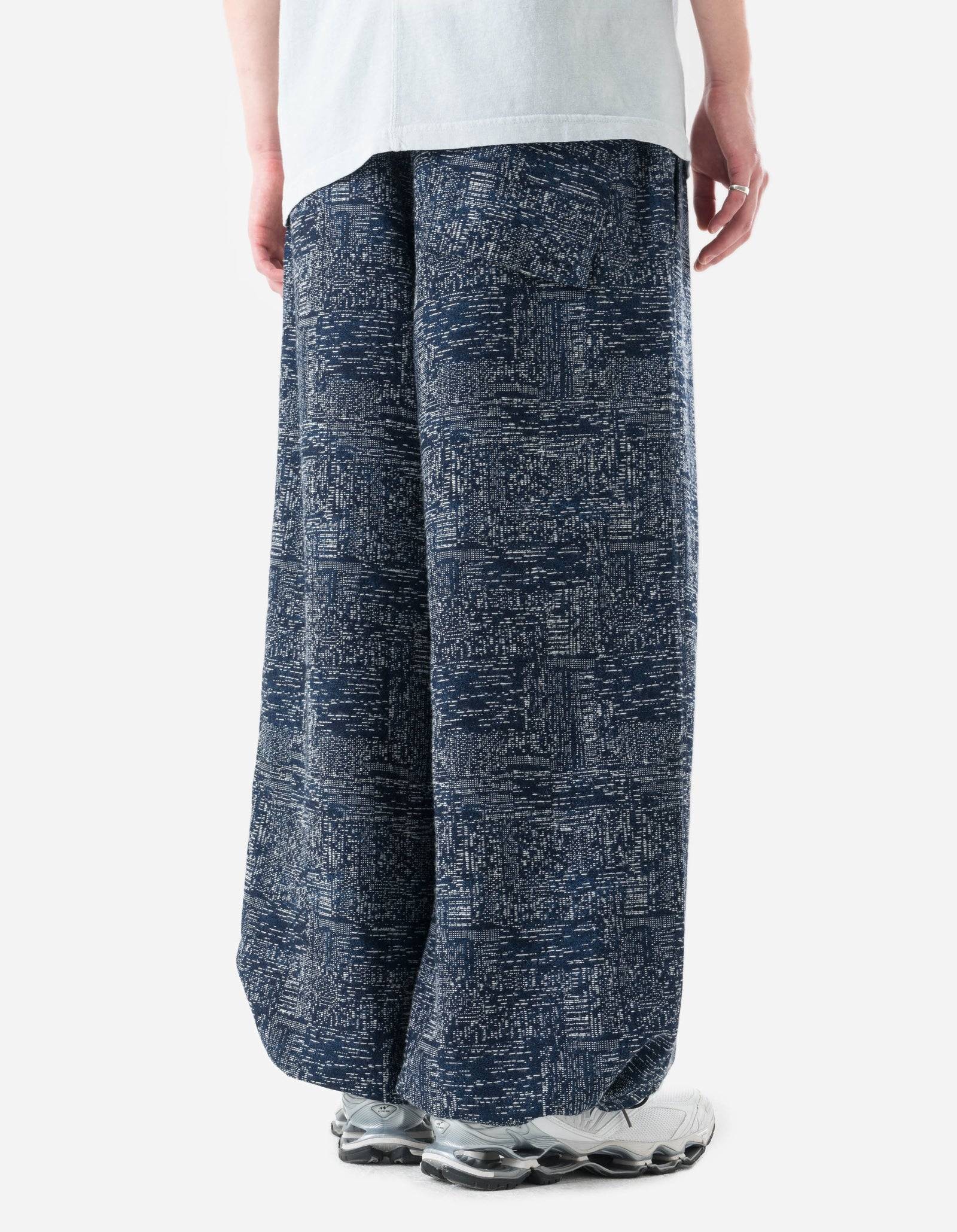 6201 Sashiko Hanbok Hakama Pants Indigo