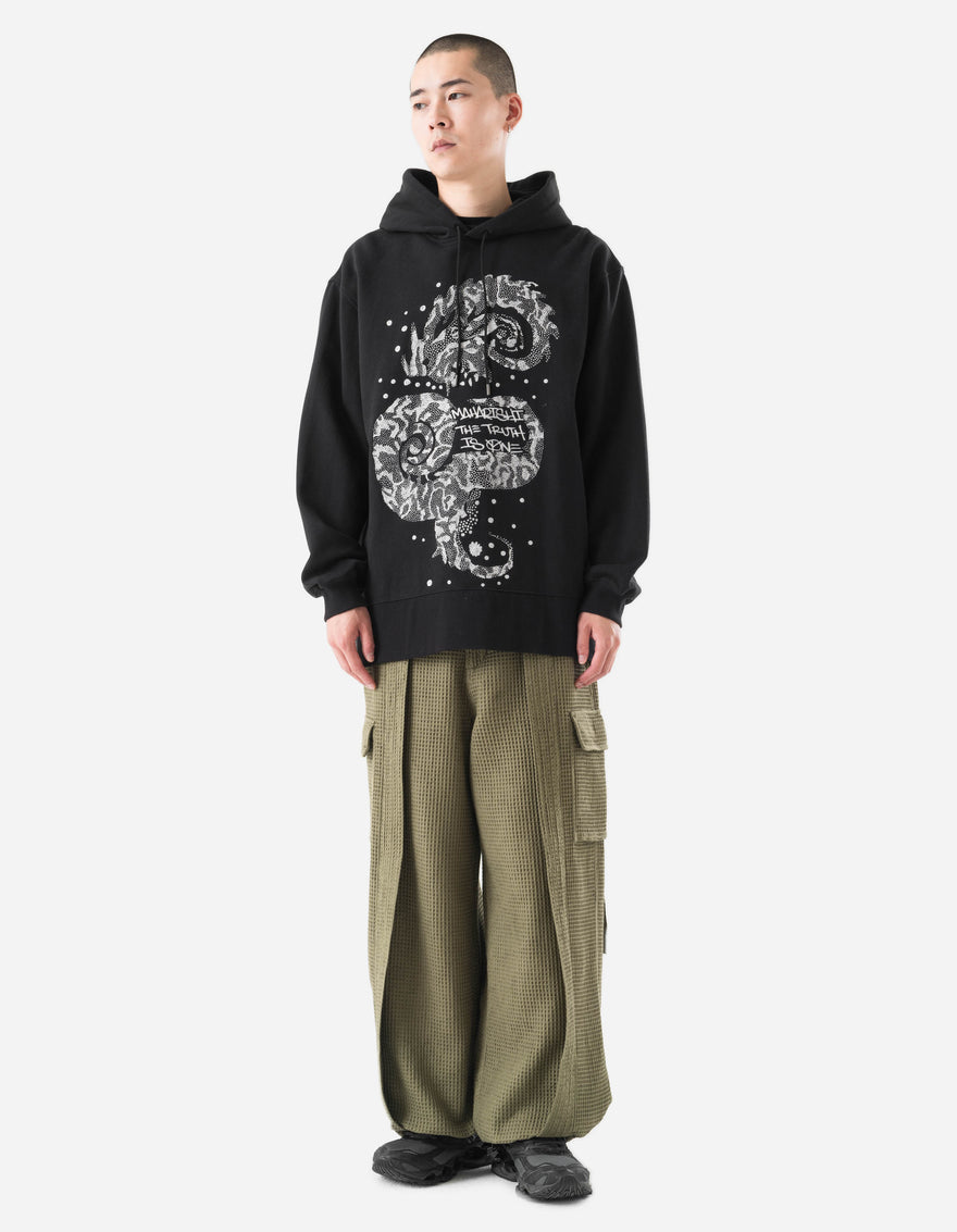 6203 Waffle Hakama Pants Olive