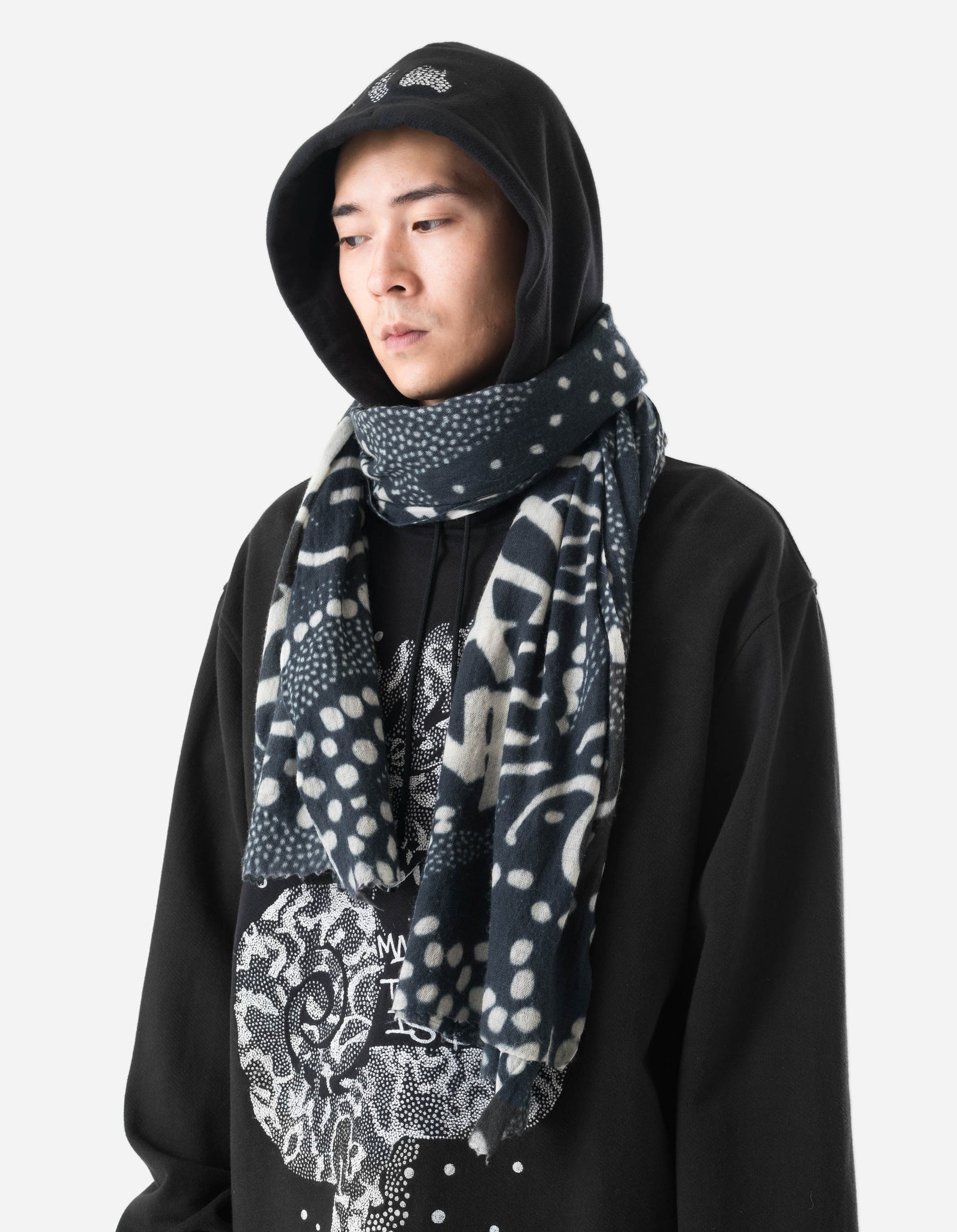 6132 The Truth is One Pashmina Blizzard