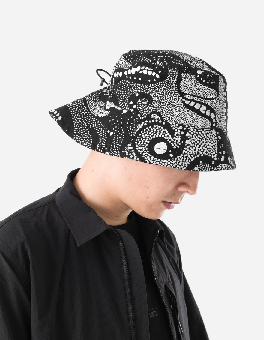 6131 Fubuki Asym Bucket Hat Blizzard