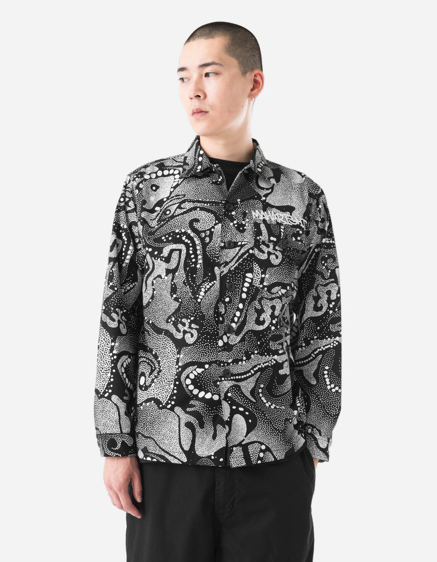6126 Fubuki Mao Utility Shirt Blizzard