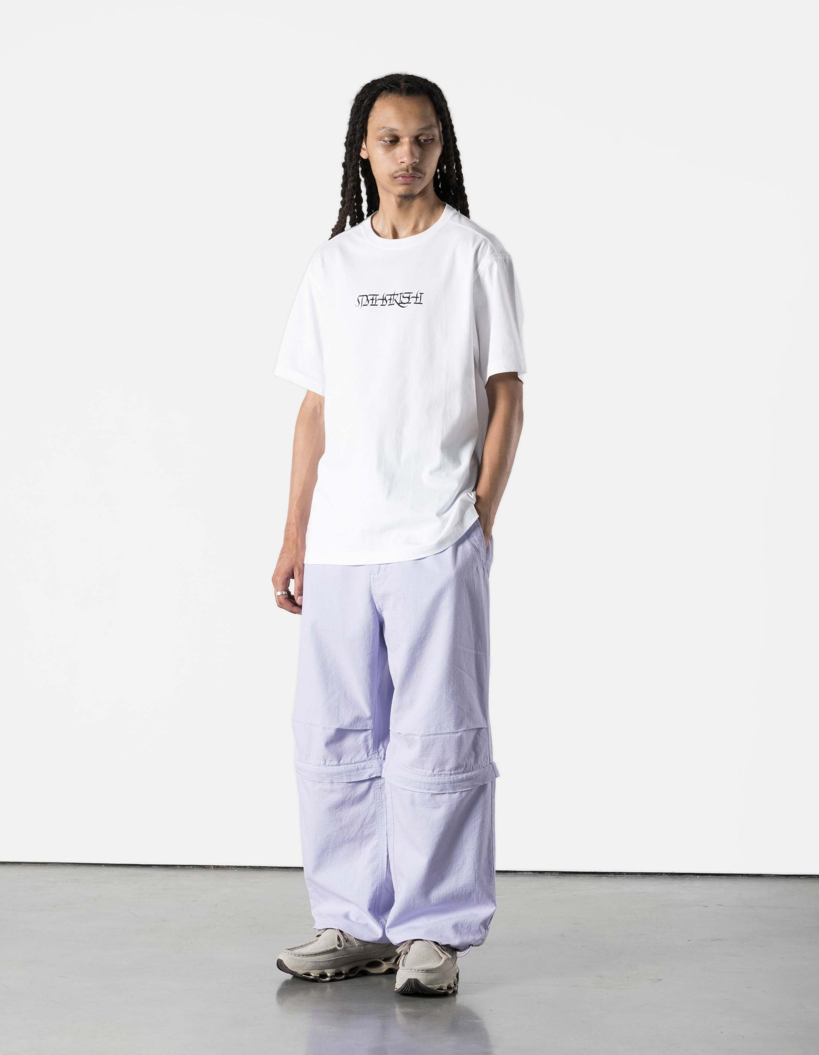 7551 Maha Script T-Shirt White