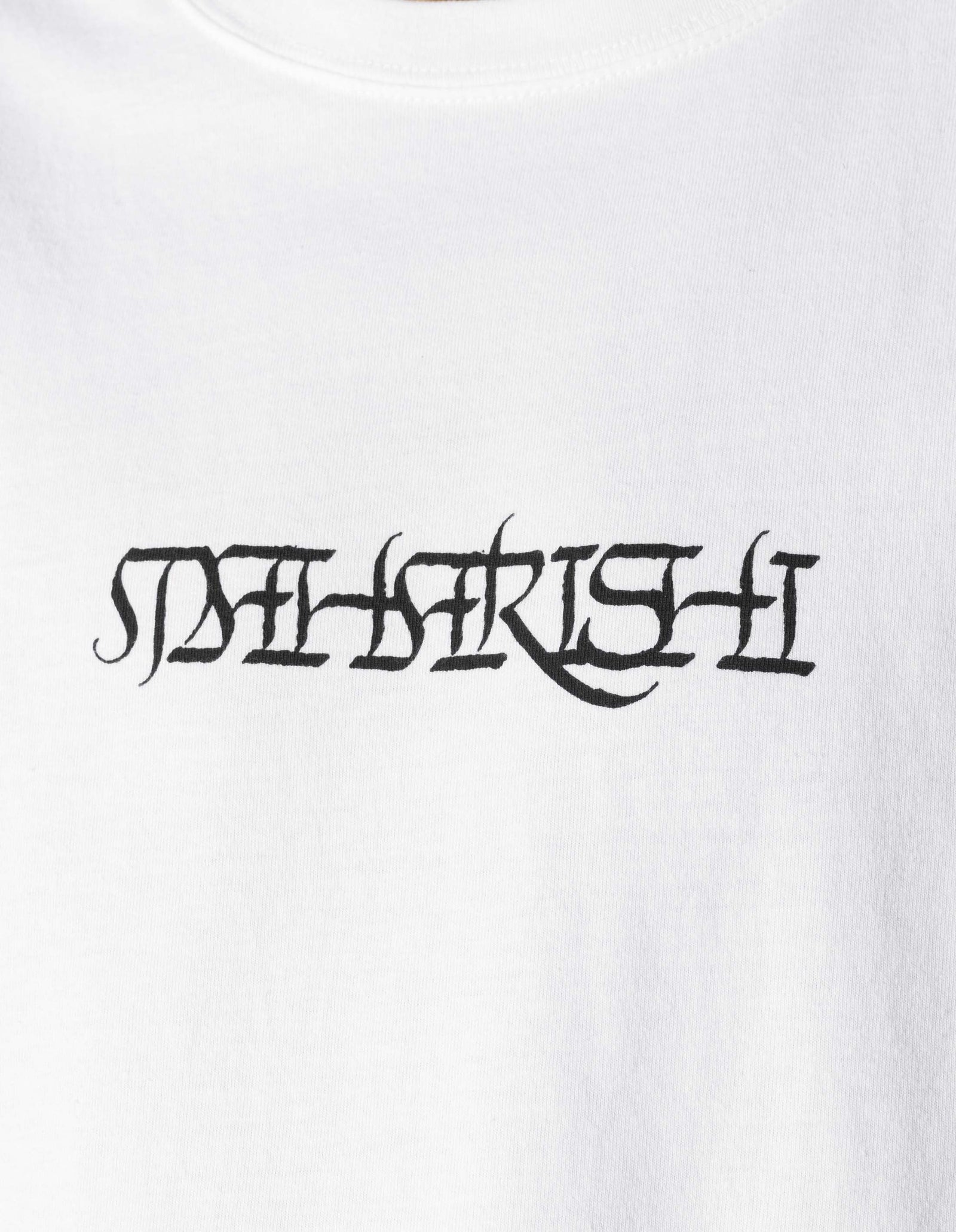 7551 Maha Script T-Shirt White