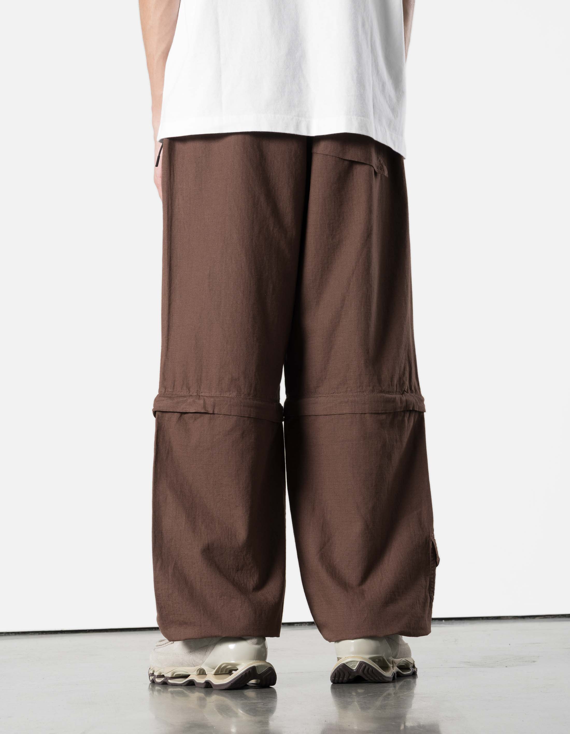 7741 Zip-Off Hemp Ripstop Snopants Earth Brown – Maharishi