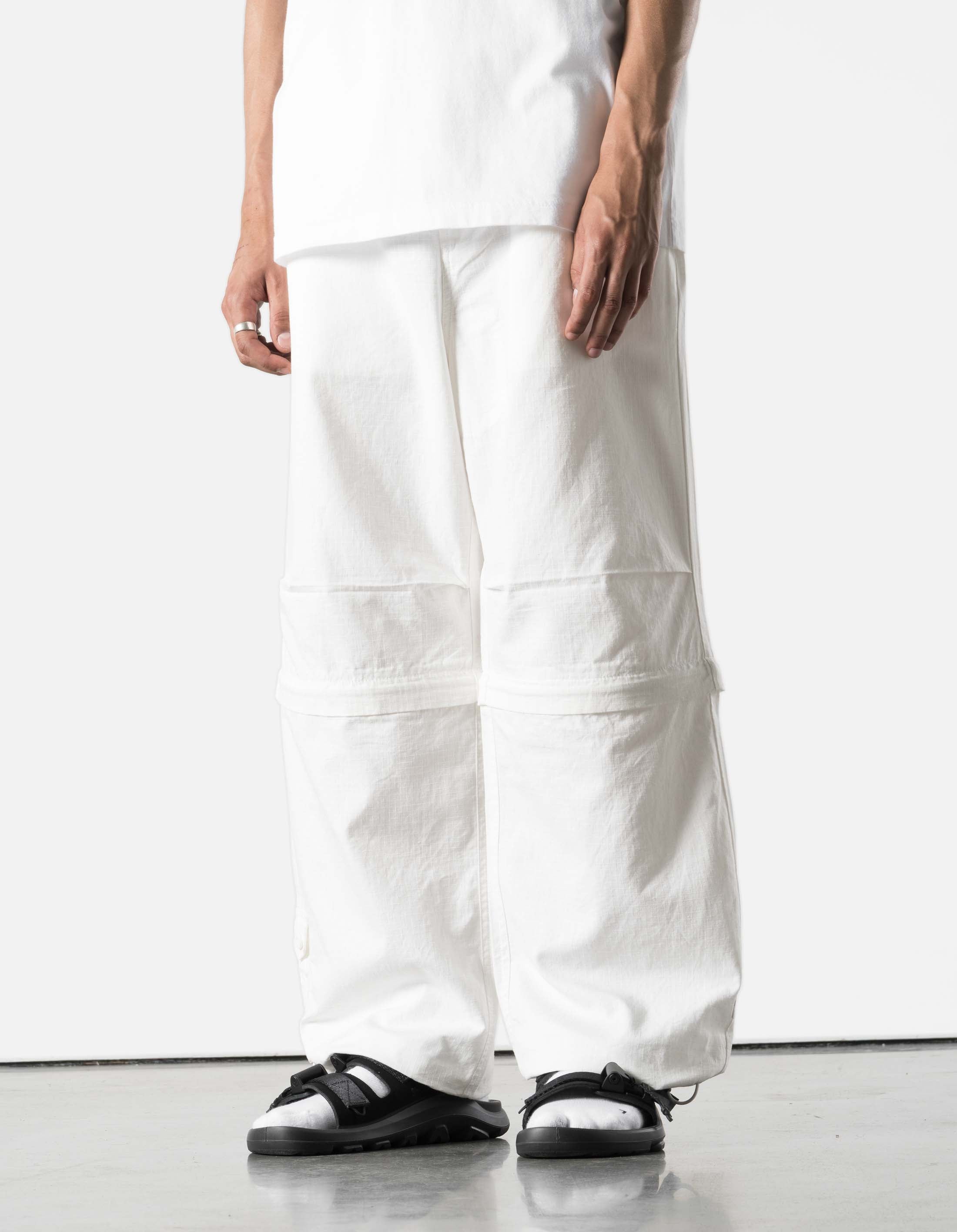 7570 Zip-Off Hemp Ripstop Snopants White – Maharishi