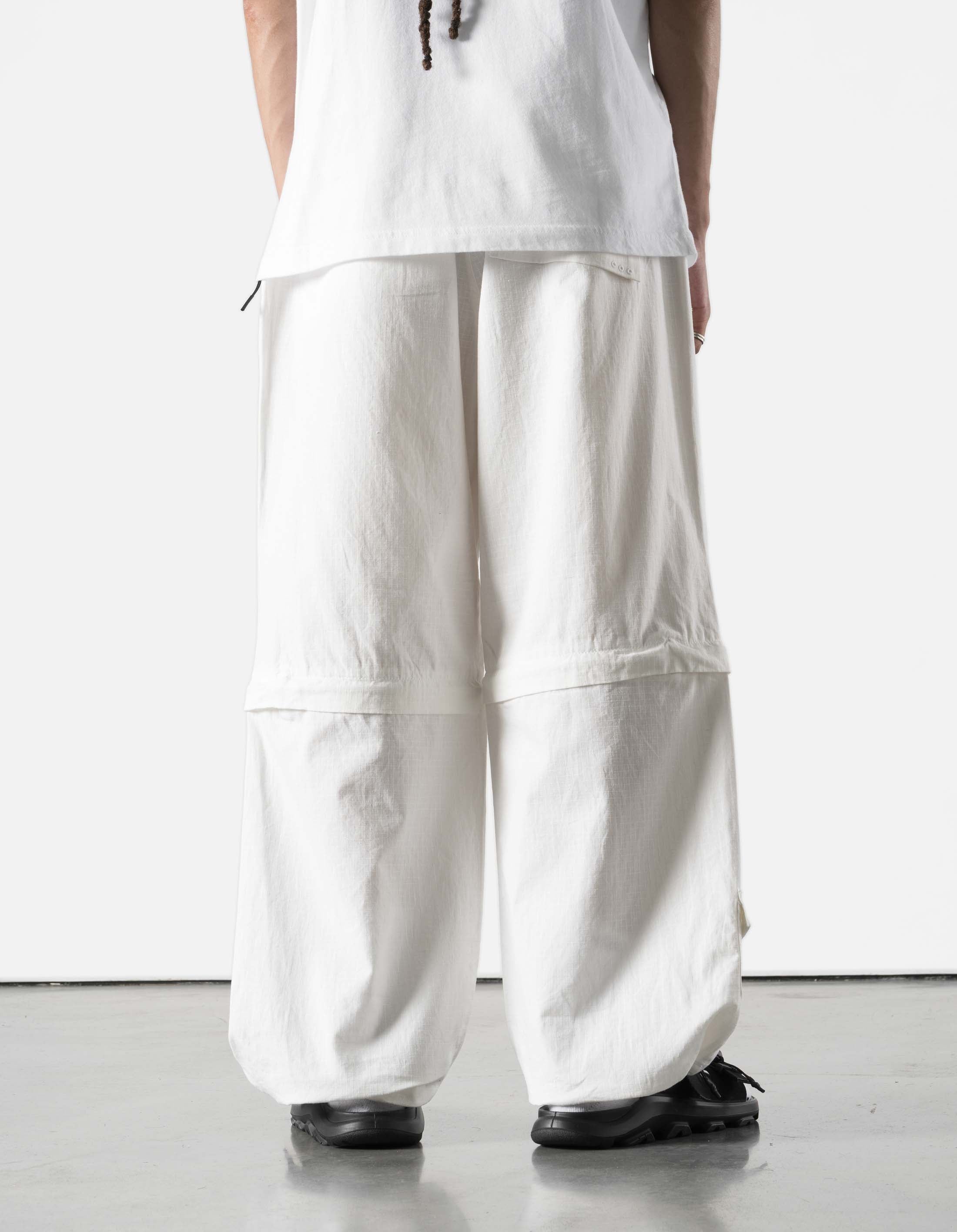 7570 Zip-Off Hemp Ripstop Snopants White – Maharishi