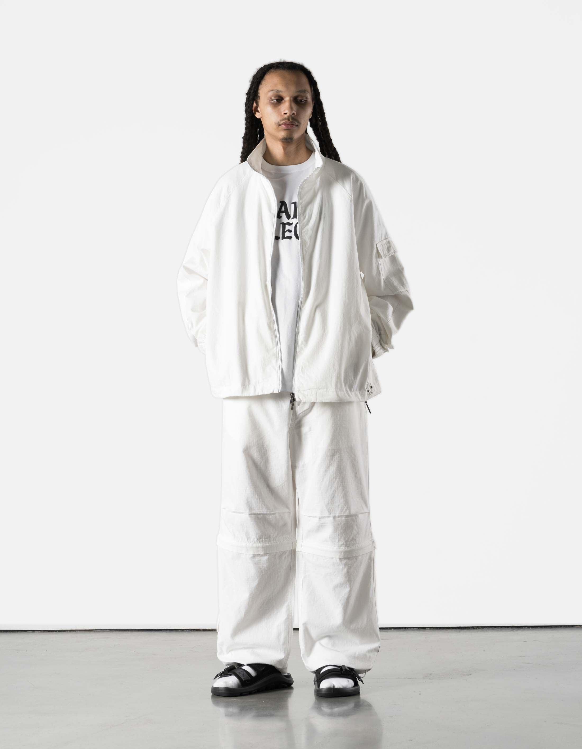 7566 Hemp Ripstop Track Jacket White – Maharishi