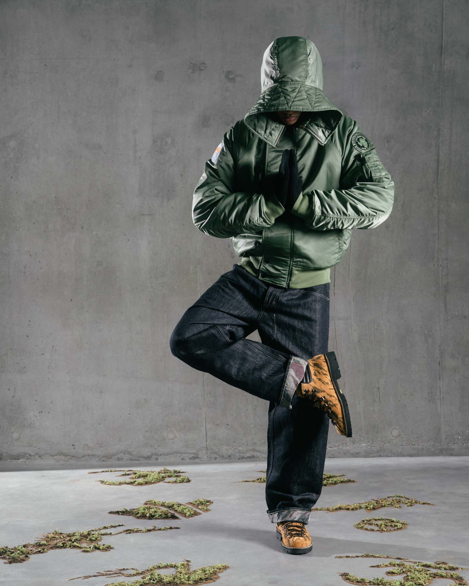 maharishi Fisher Hat Bonsai sizeM リバーシブル maharishi Fisher