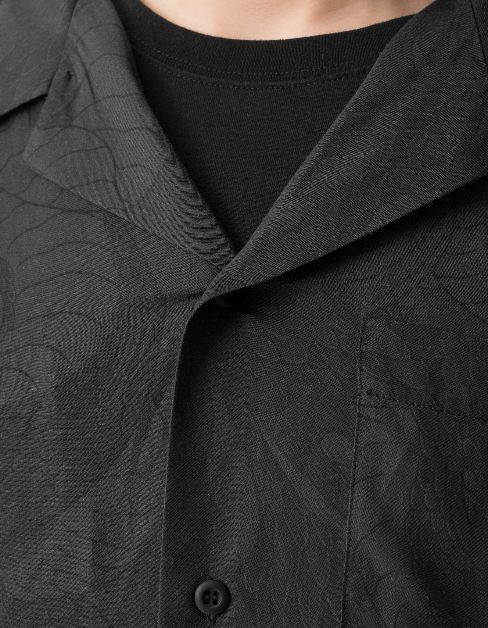 1480 Snakeskin Summer Shirt Subdued Night