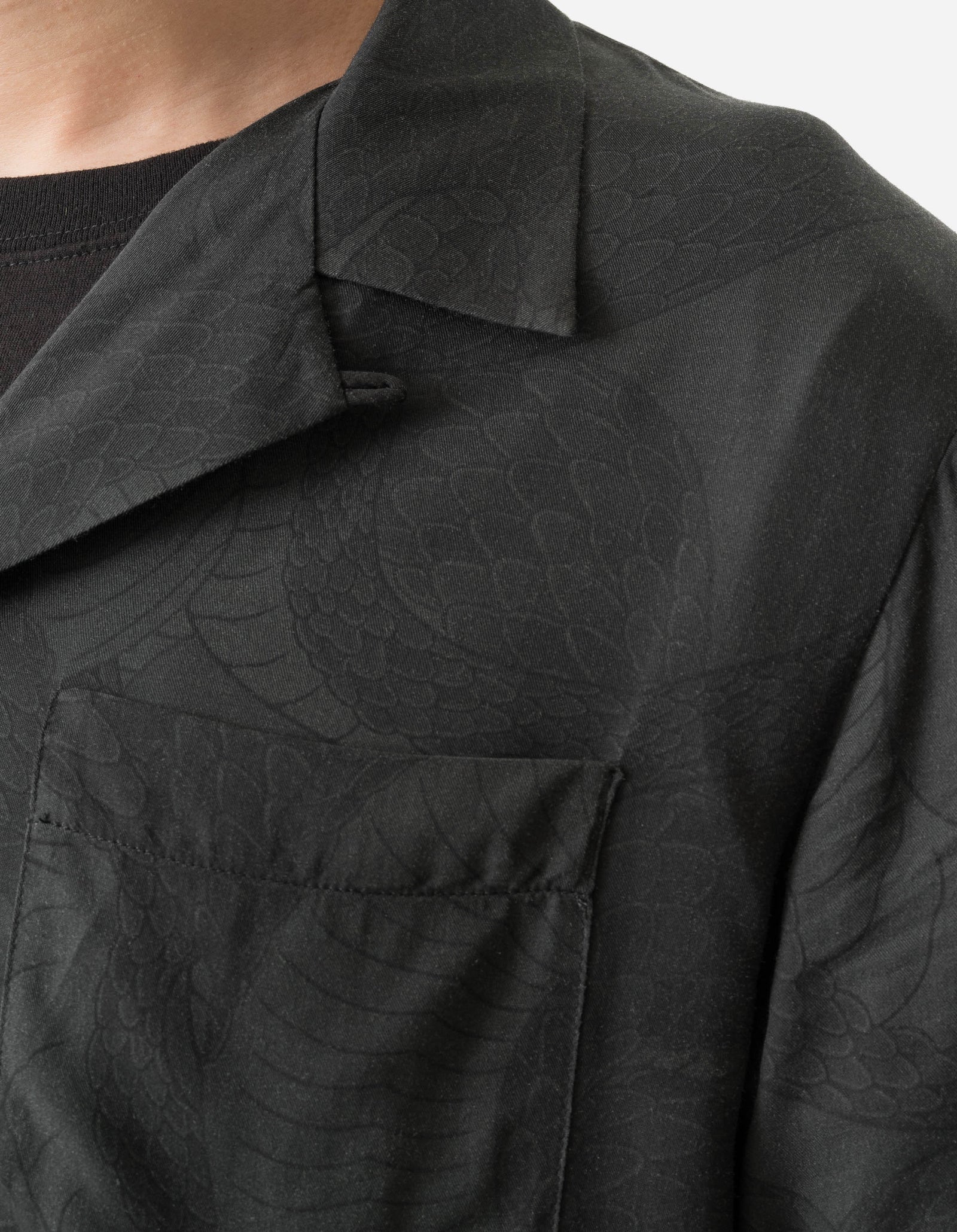 1480 Snakeskin Summer Shirt Subdued Night