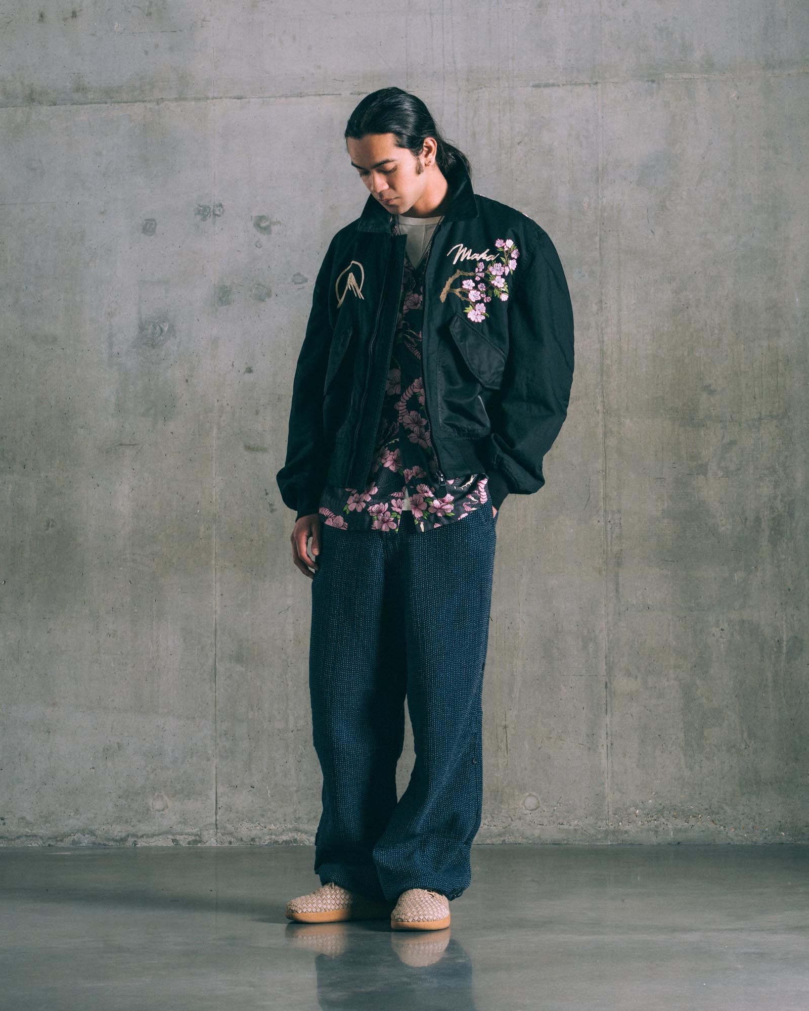 maharishi ジャケット　刺繍 MAHARISHI(マハリシ) / 刺繍トラックジャケット/ジャージ/--/コットン