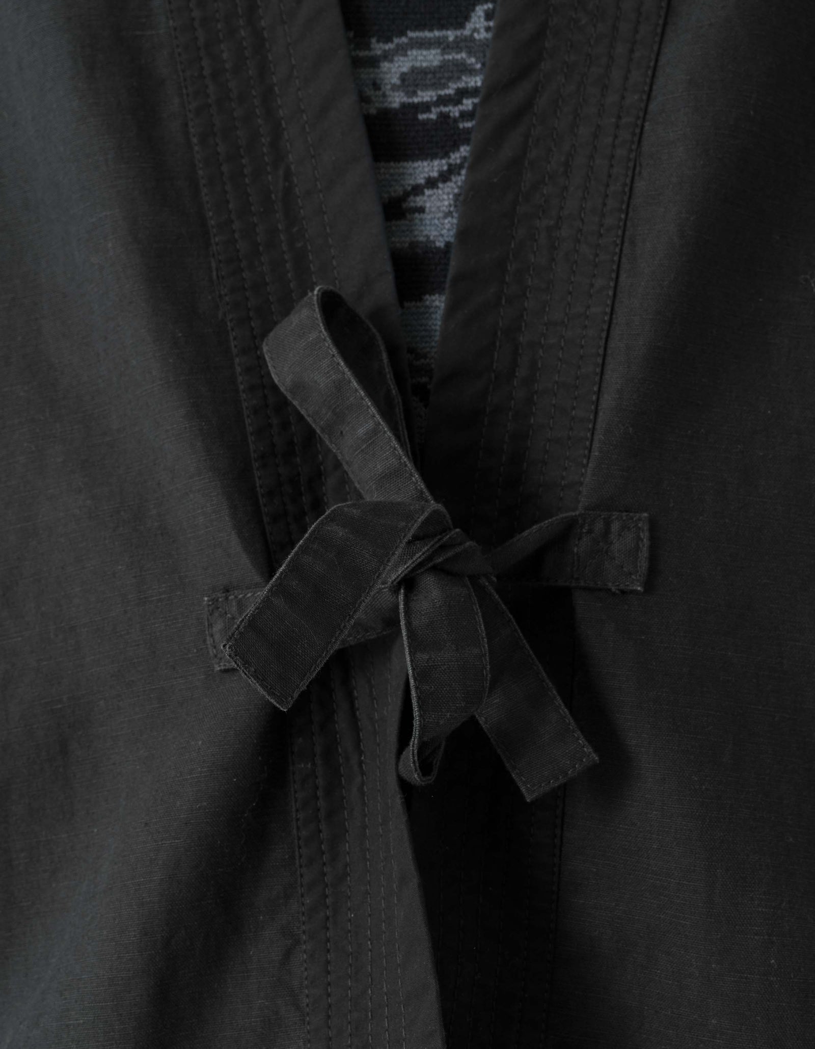 7399 WR Hemp Hanten Shirt Black