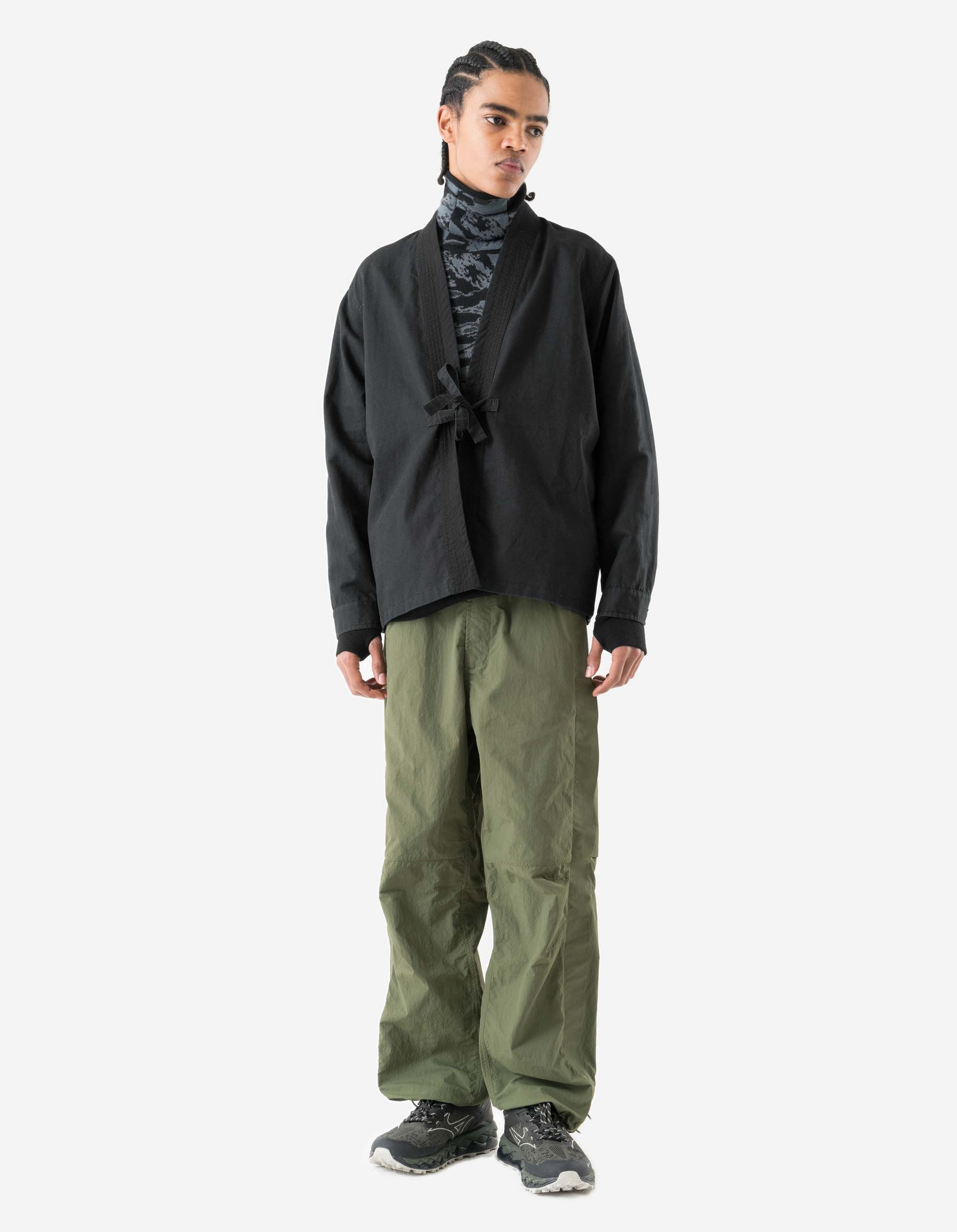 7399 WR Hemp Hanten Shirt Black