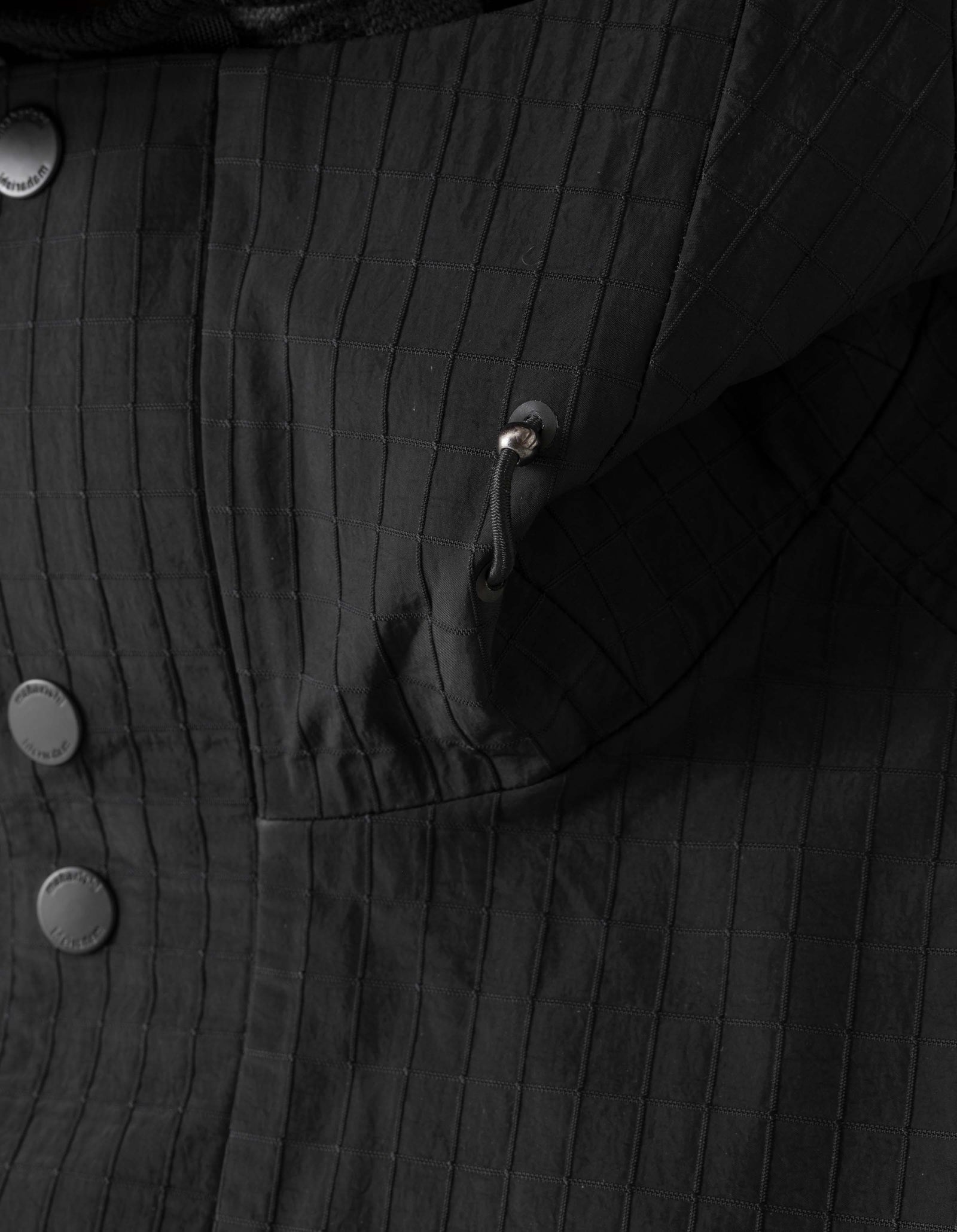 7200 Waterproof Tech Long Parka Black