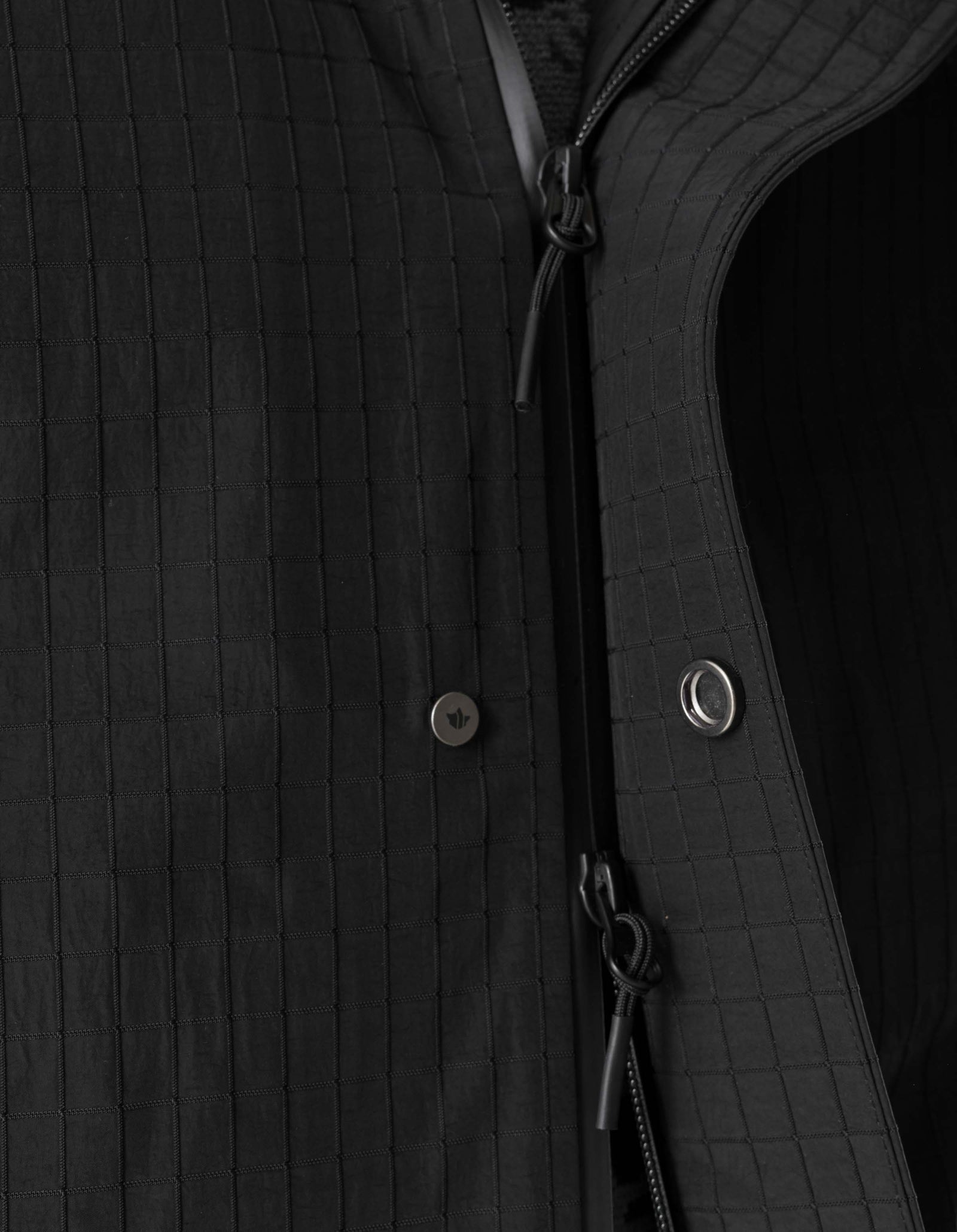 7200 Waterproof Tech Long Parka Black