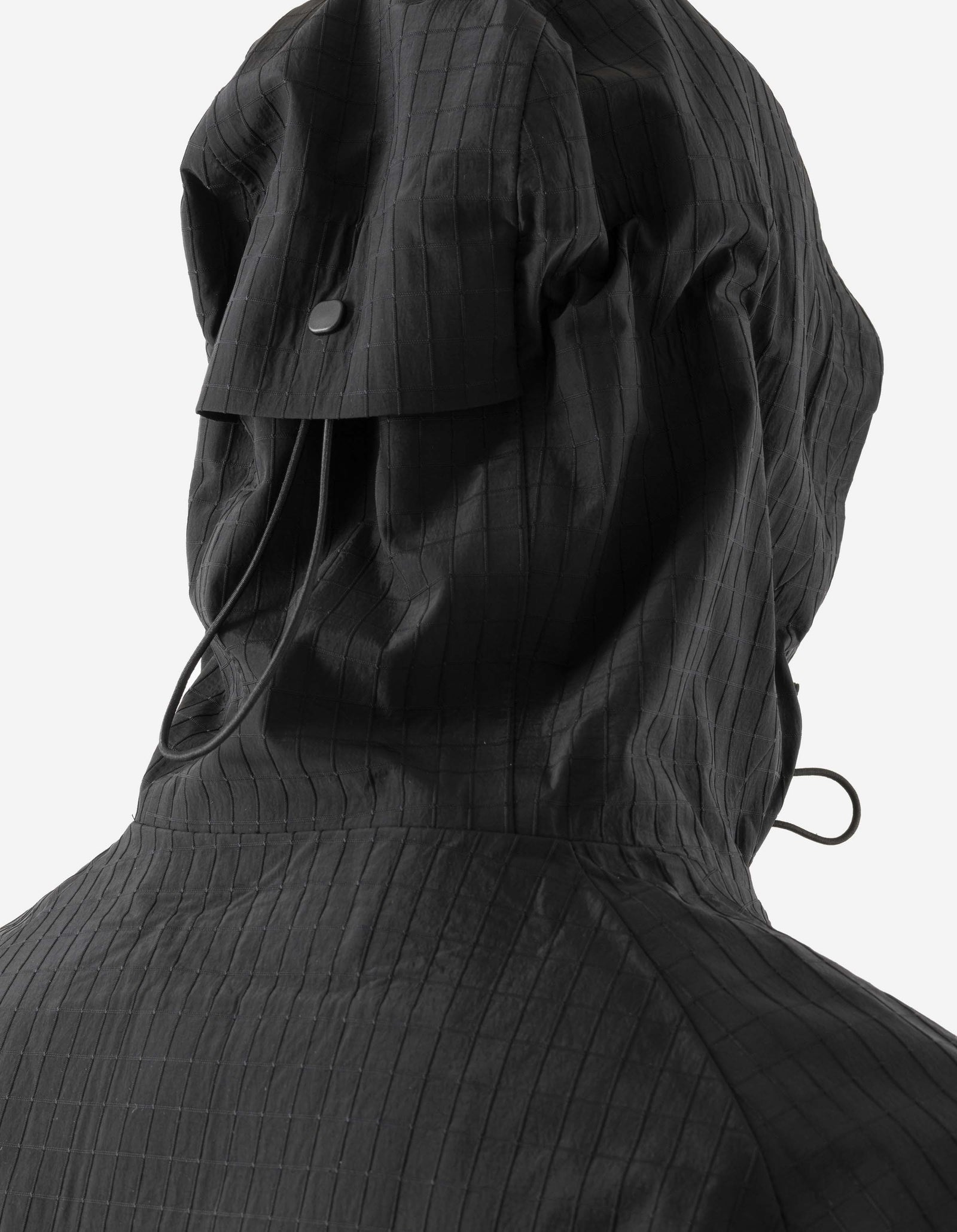 7200 Waterproof Tech Long Parka Black