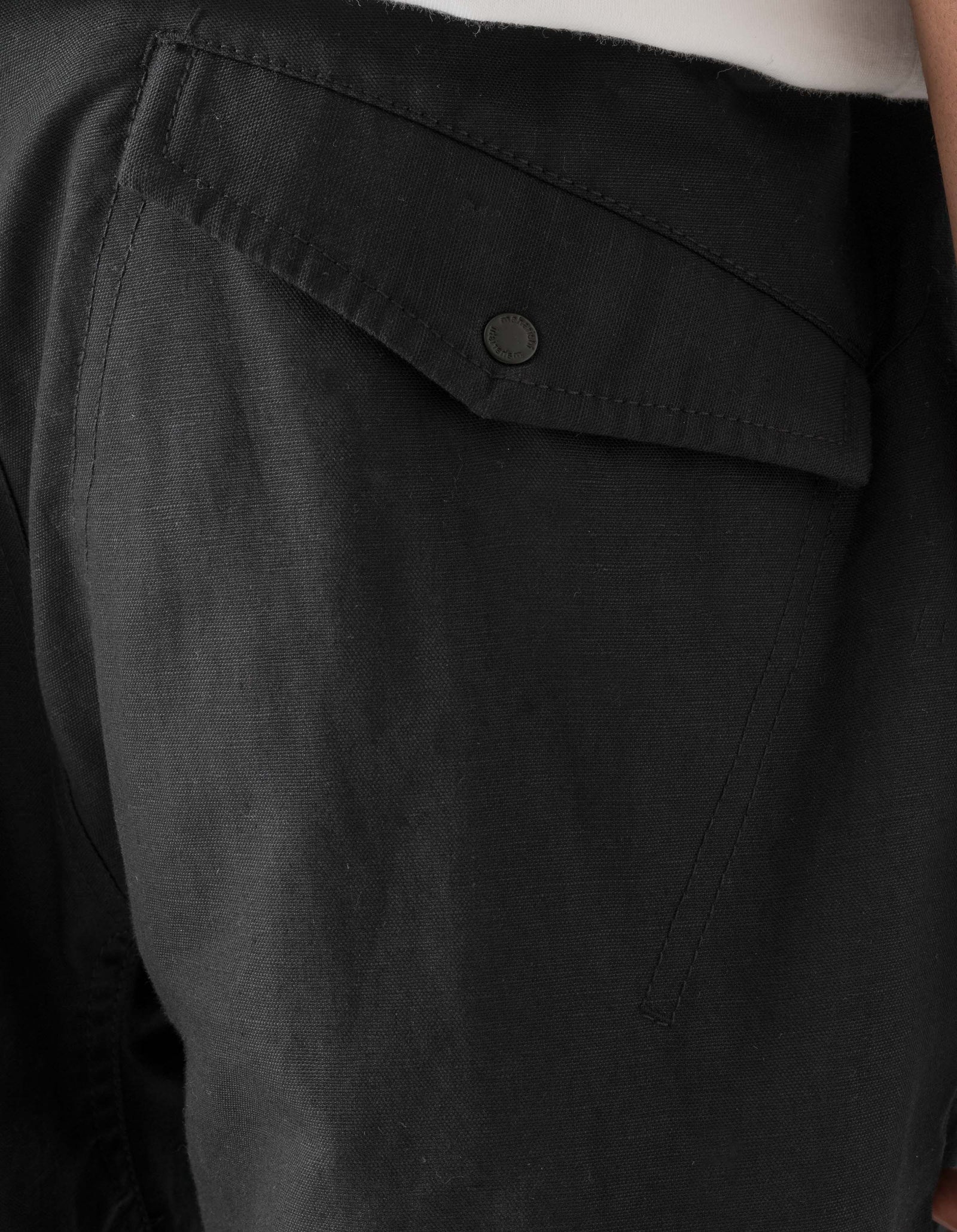 7401 WR Hemp Custom Pants Black