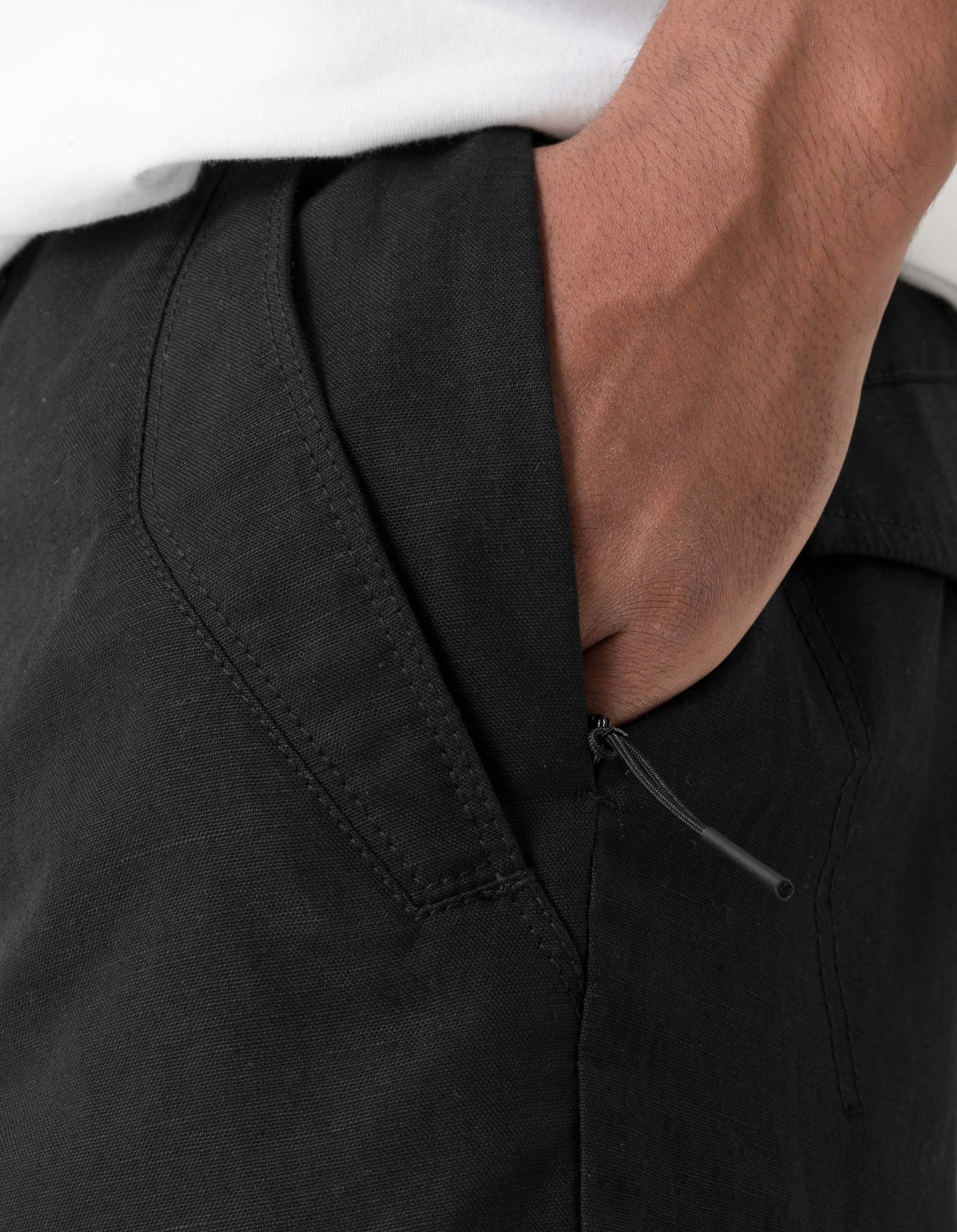 7401 WR Hemp Custom Pants Black