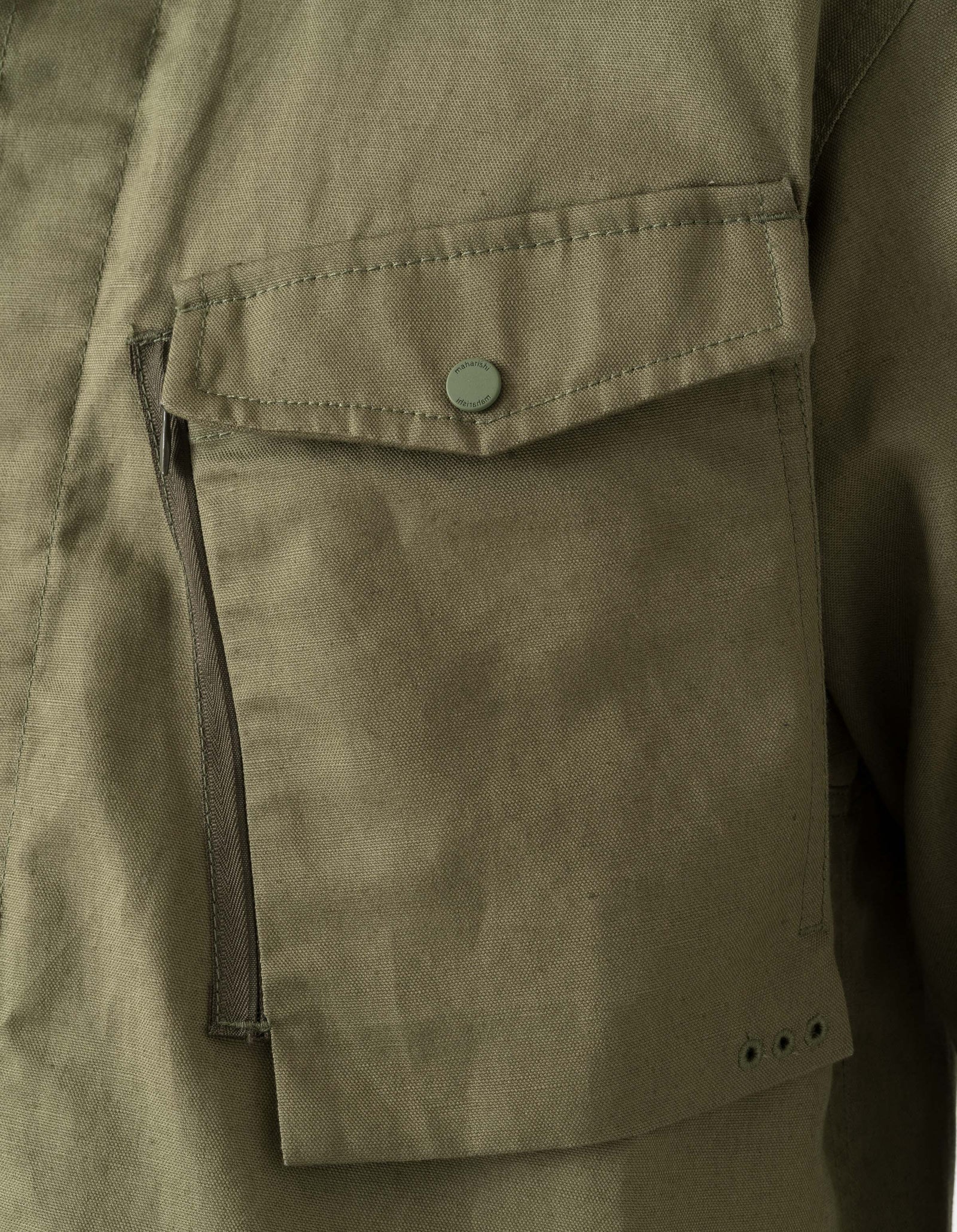 7402 WR Hemp Custom Shirt Olive OG-107F