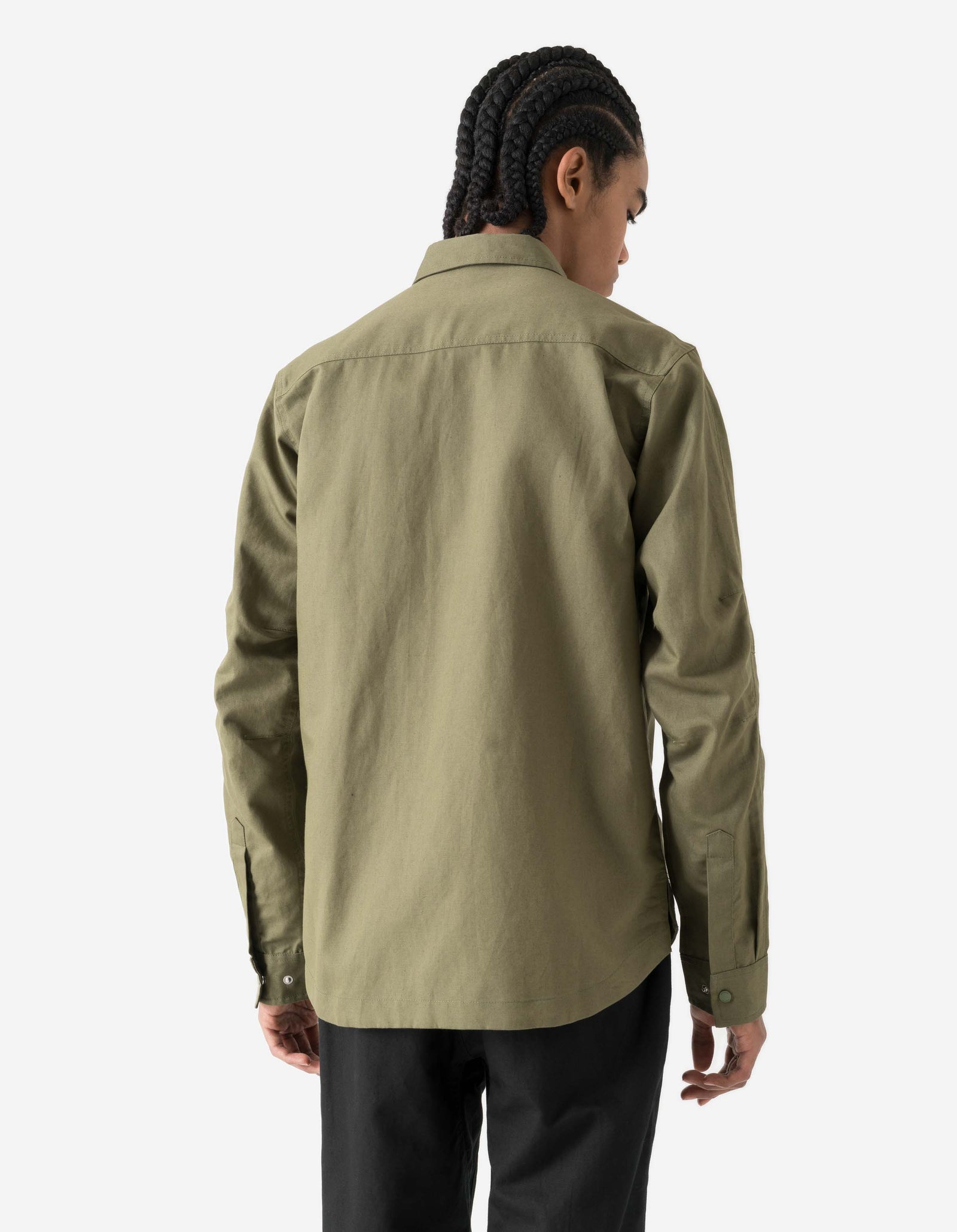 7402 WR Hemp Custom Shirt Olive OG-107F