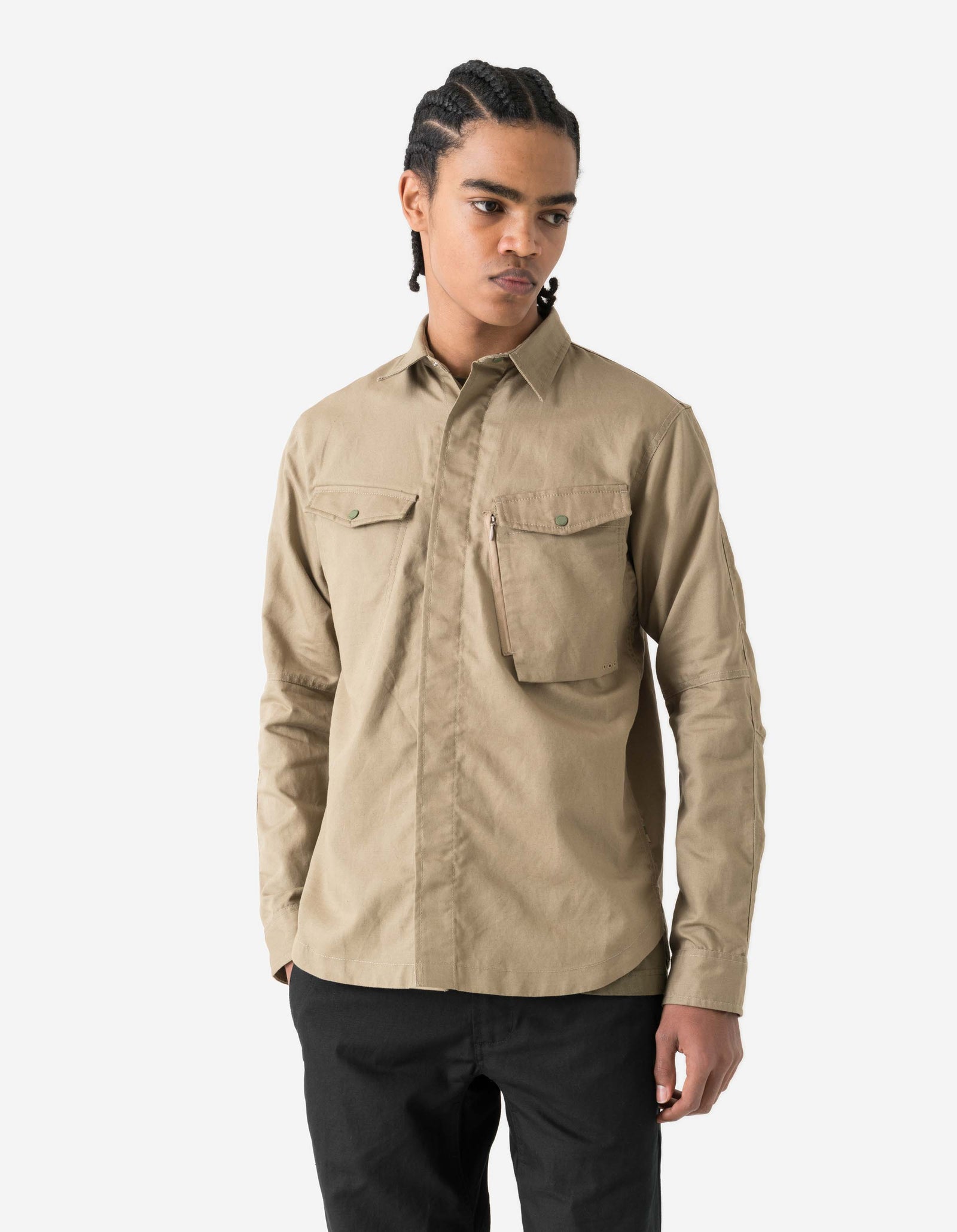 7402 WR Hemp Custom Shirt Maha Sand