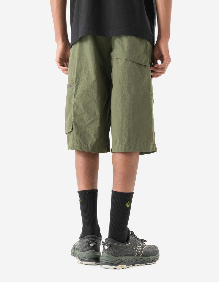 7205 Tech Hakama Shorts Olive