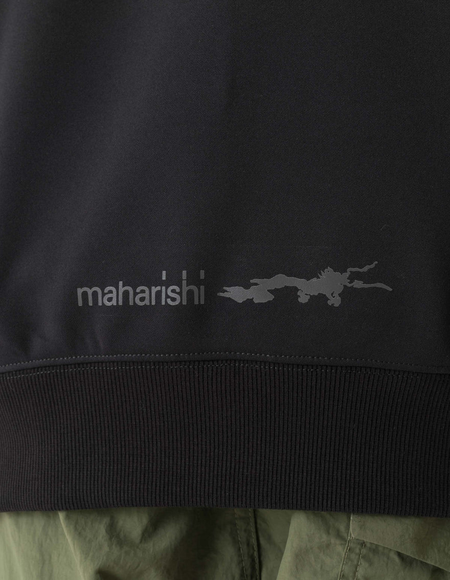 7202 Cordura Fleece Crew Sweat Black