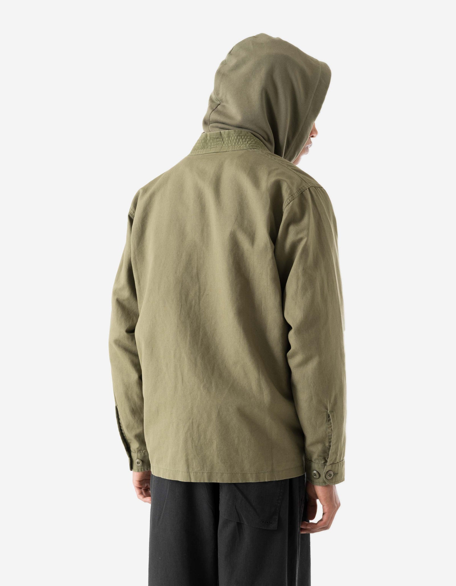 7399 WR Hemp Hanten Shirt Olive OG-107F